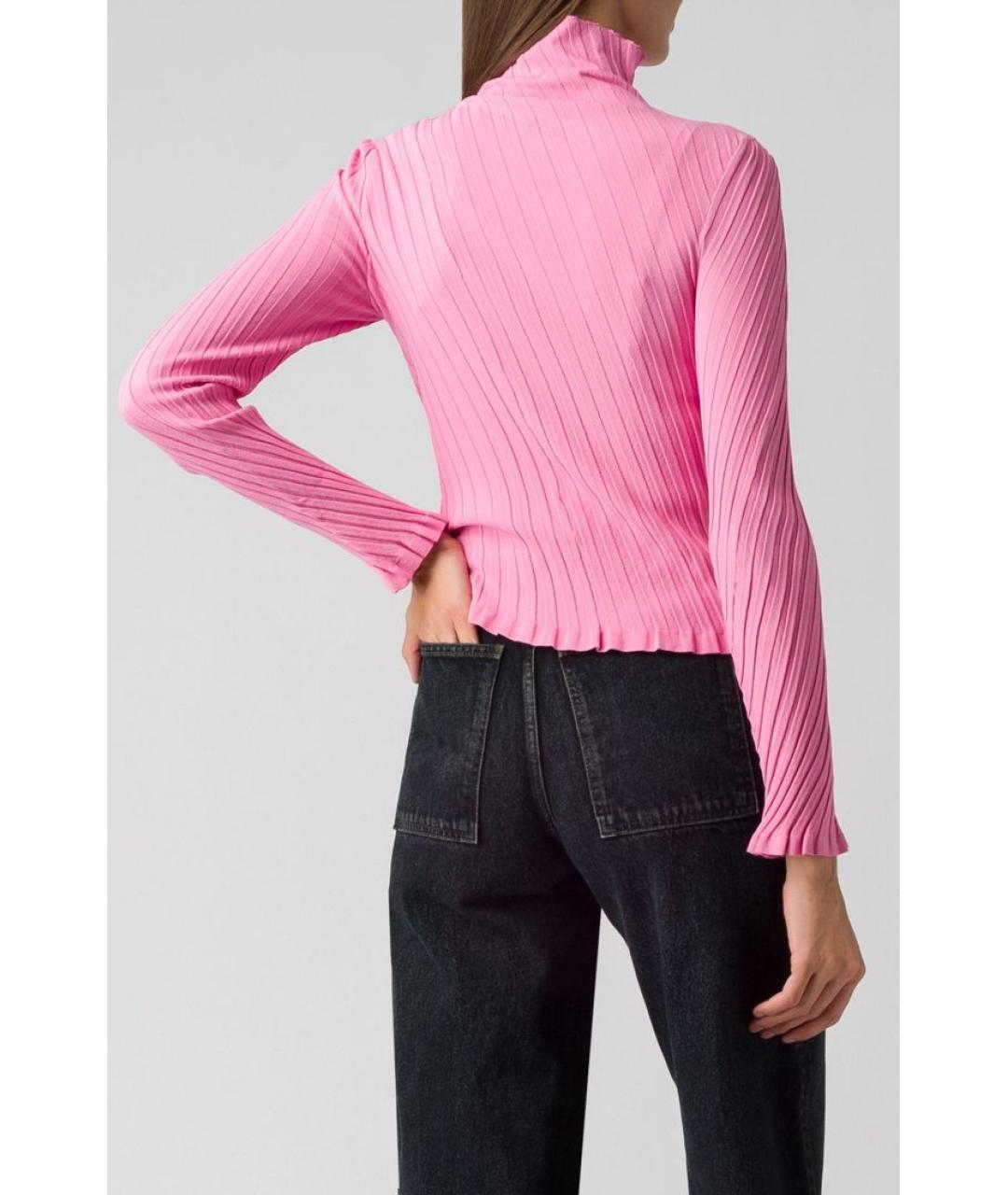 BALENCIAGA Розовая водолазка, фото 4