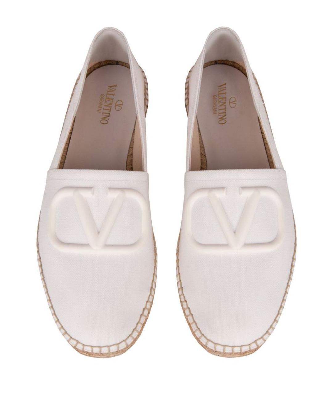 VALENTINO Белые текстильные эспадрильи, фото 3