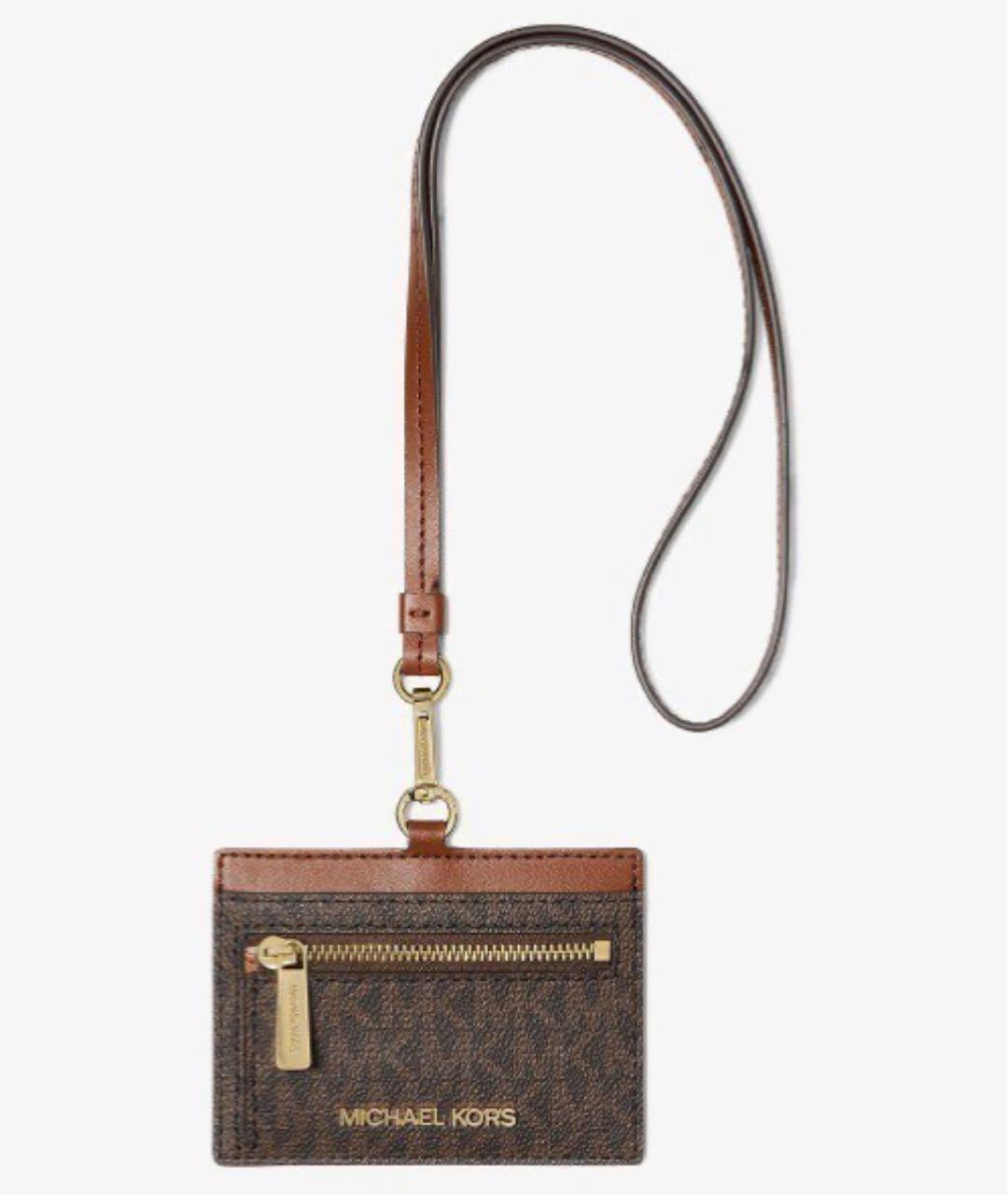 MICHAEL MICHAEL KORS Коричневый кардхолдер, фото 8