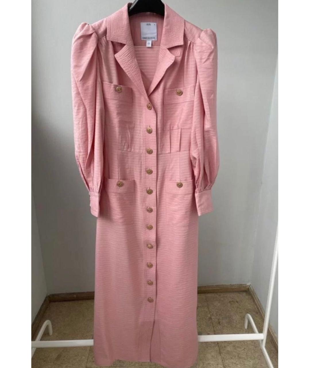 C/MEO COLLECTIVE Розовое синтетическое повседневное платье, фото 5