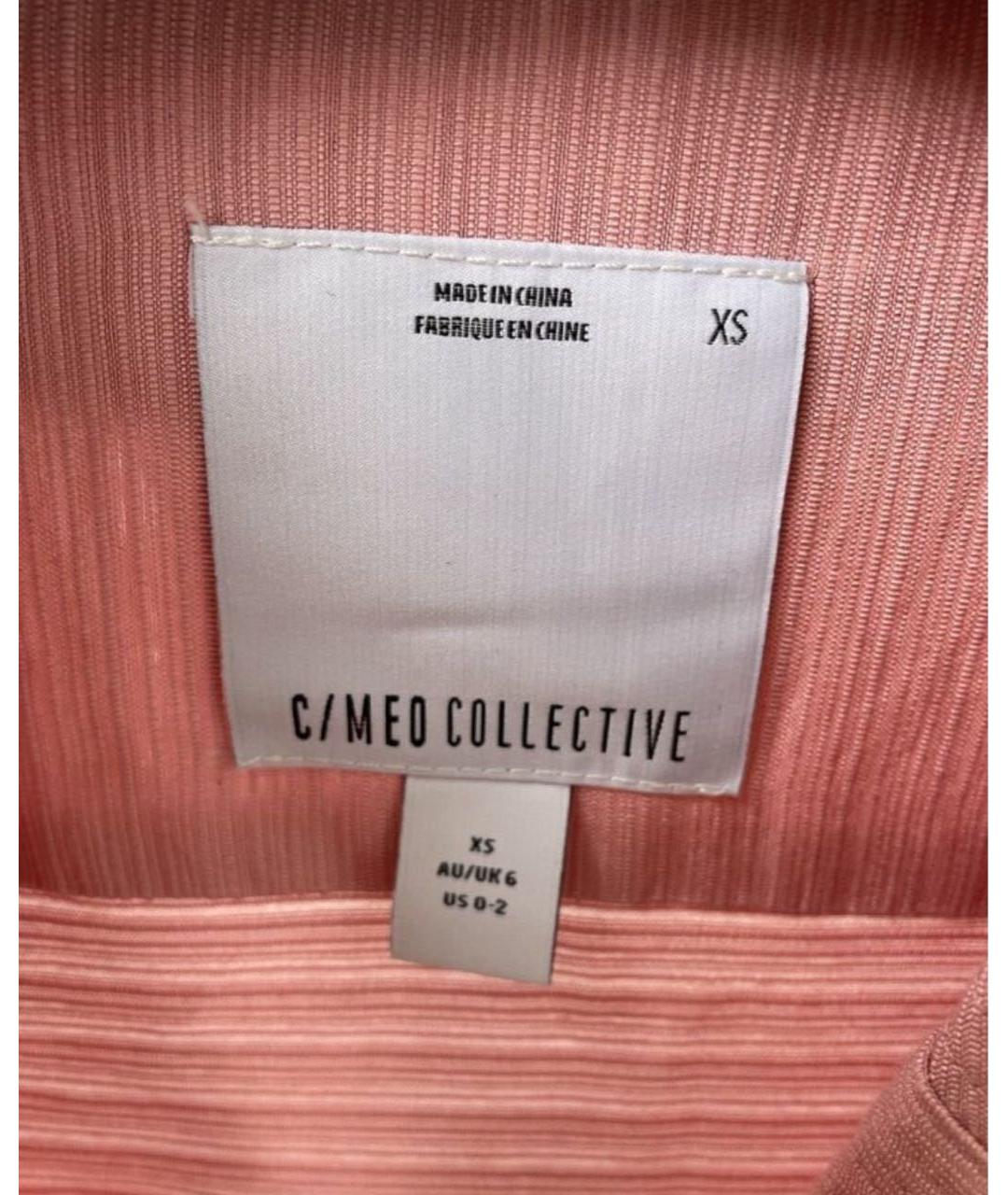 C/MEO COLLECTIVE Розовое синтетическое повседневное платье, фото 3