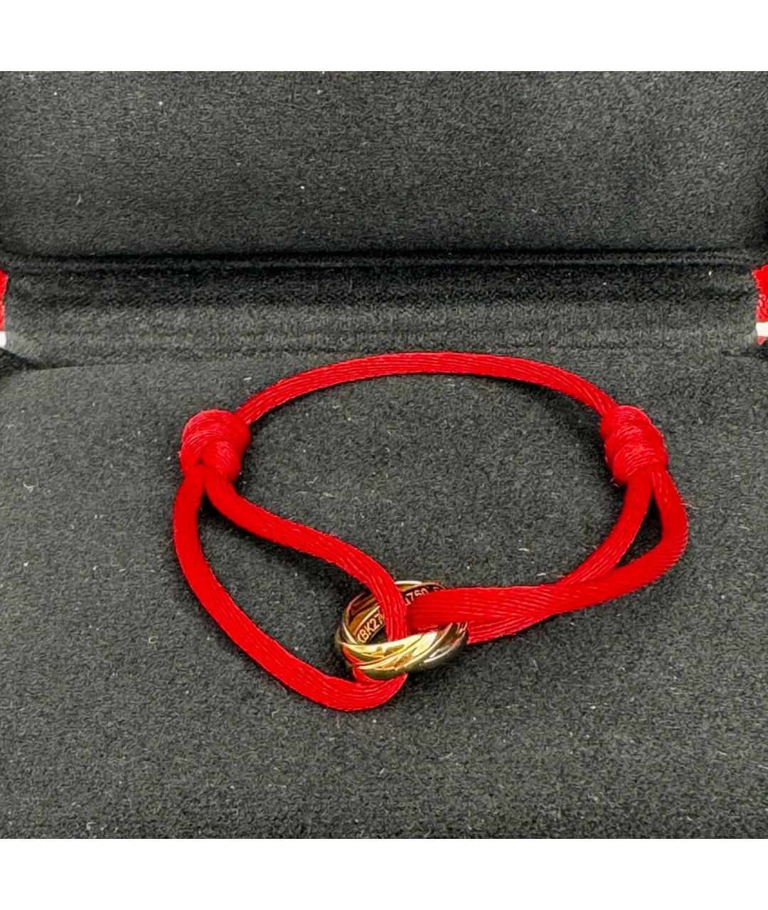 CARTIER Красный браслет из желтого золота, фото 2