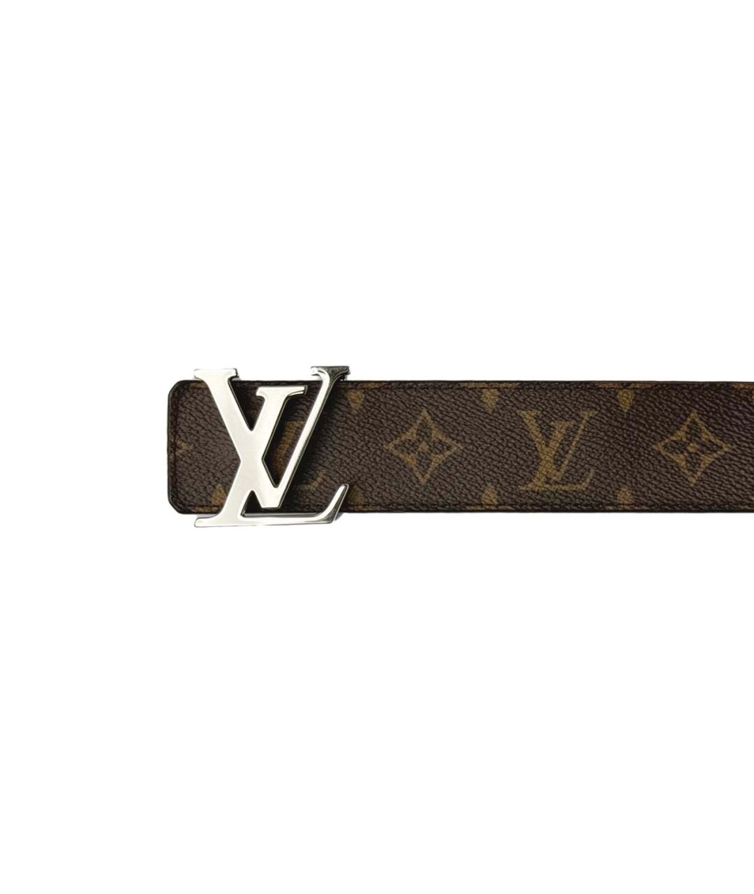 LOUIS VUITTON Коричневый ремень, фото 3