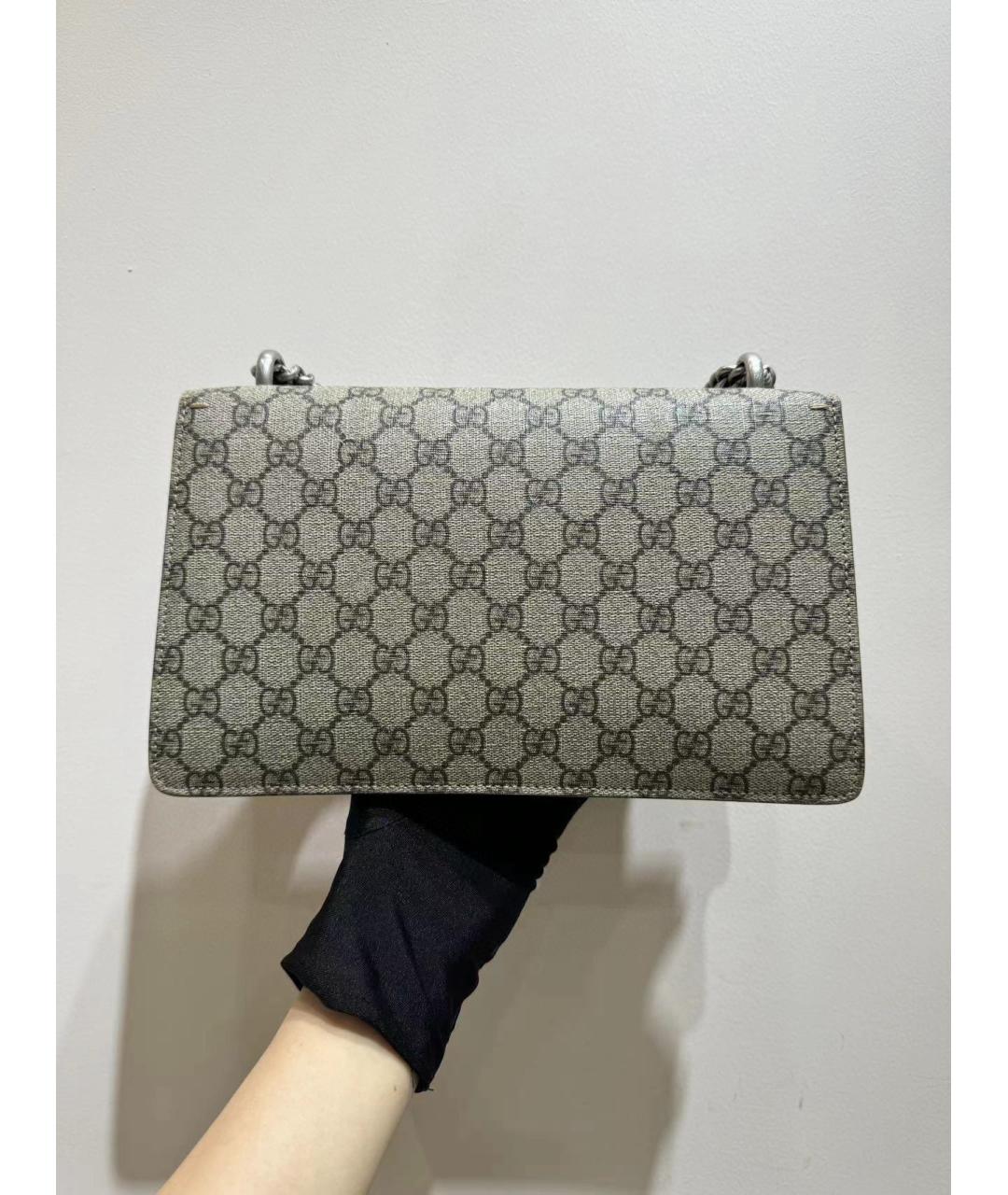 GUCCI Коричневая сумка через плечо, фото 3