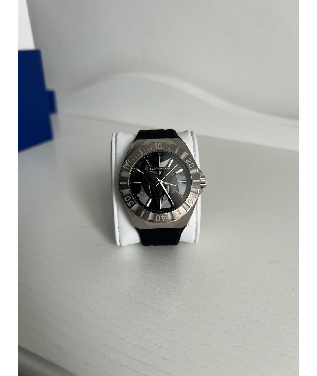 TechnoMarine Черные стальные часы, фото 2