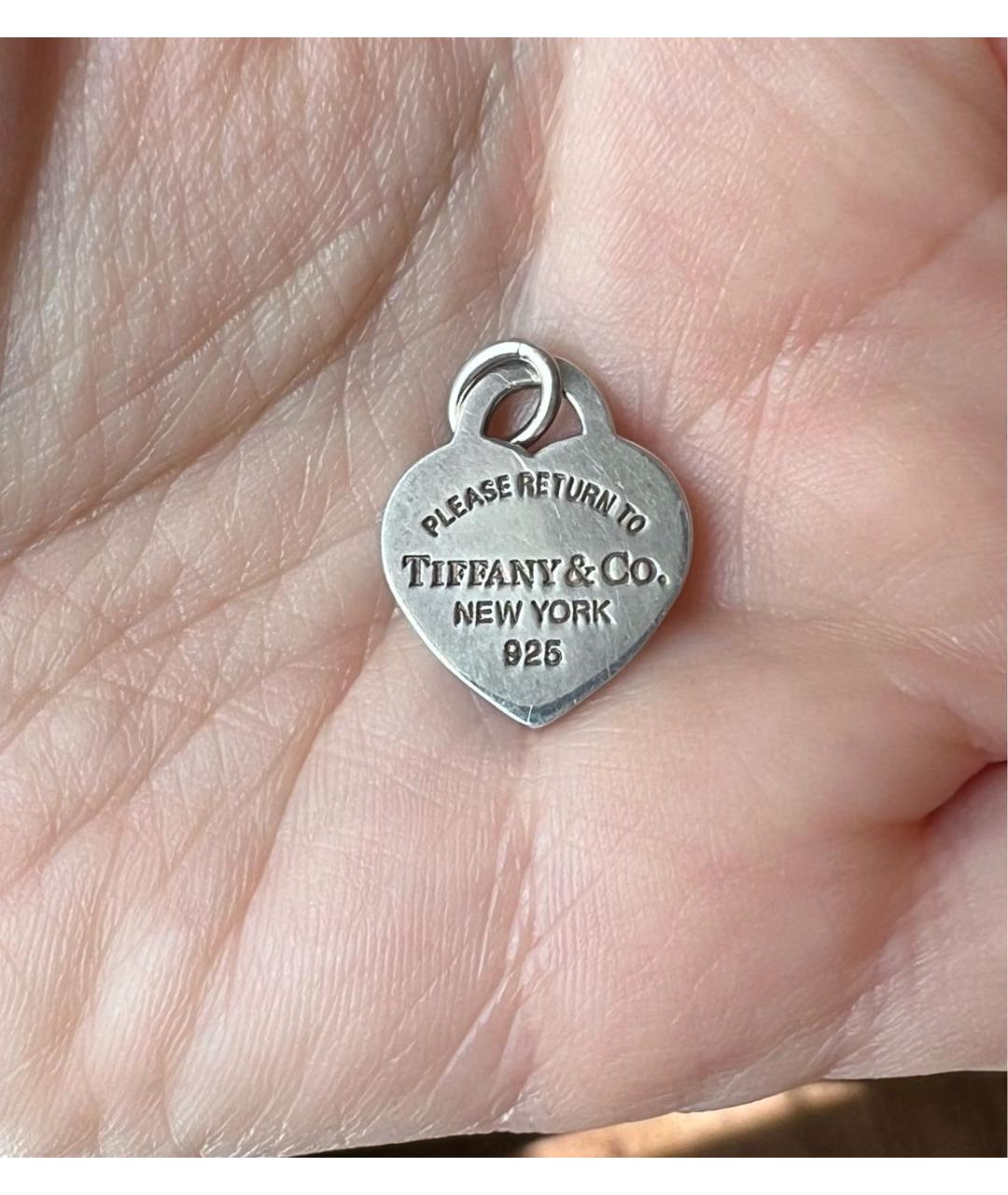TIFFANY&CO Серебряная серебряная подвеска, фото 2