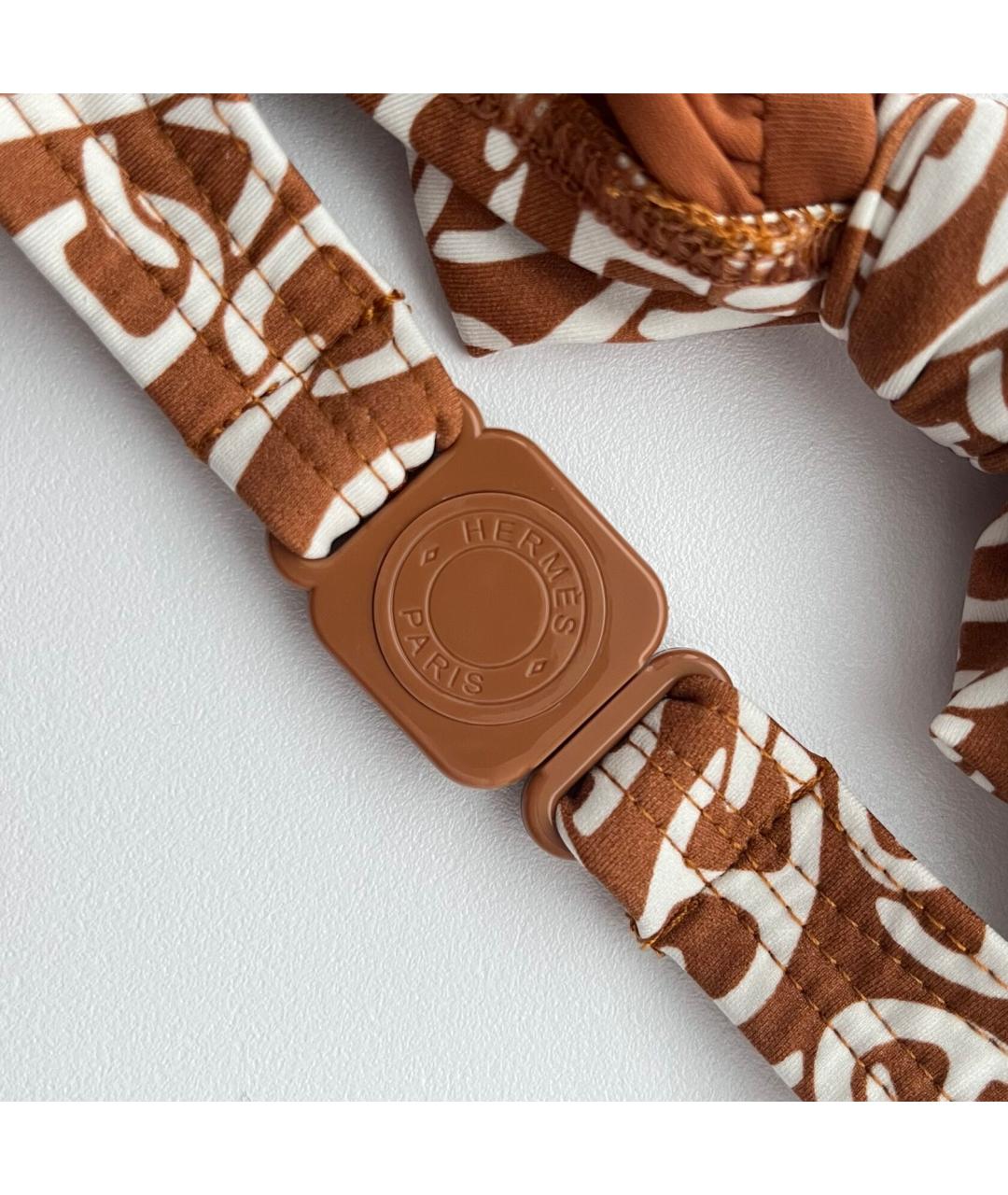 HERMES Оранжевый полиамидовый купальник, фото 6