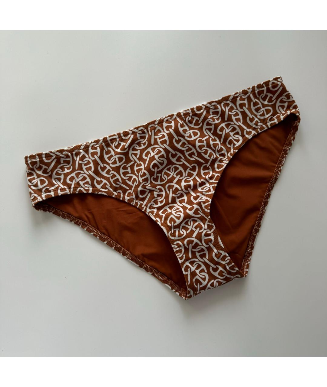 HERMES Оранжевый полиамидовый купальник, фото 7