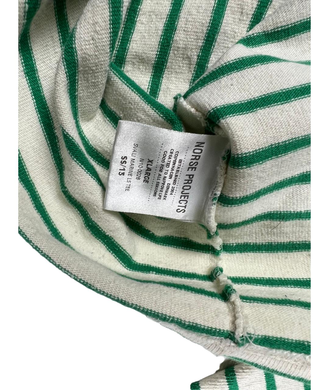 NORSE PROJECTS Зеленый хлопковый джемпер / свитер, фото 4