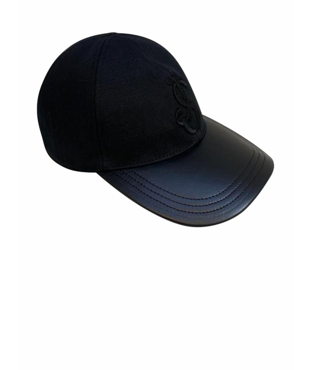 JIL SANDER Темно-синяя кепка, фото 1