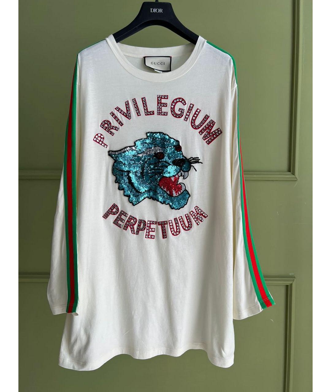 GUCCI Хлопковый джемпер / свитер, фото 9