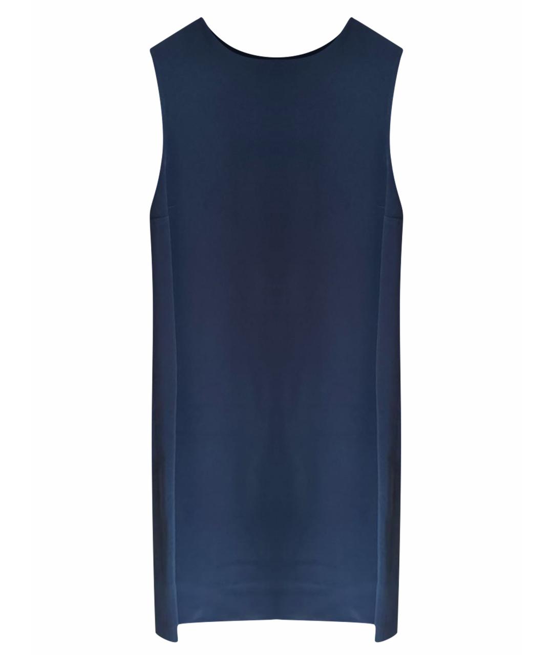 JOSEPH Темно-синее вискозное повседневное платье, фото 1