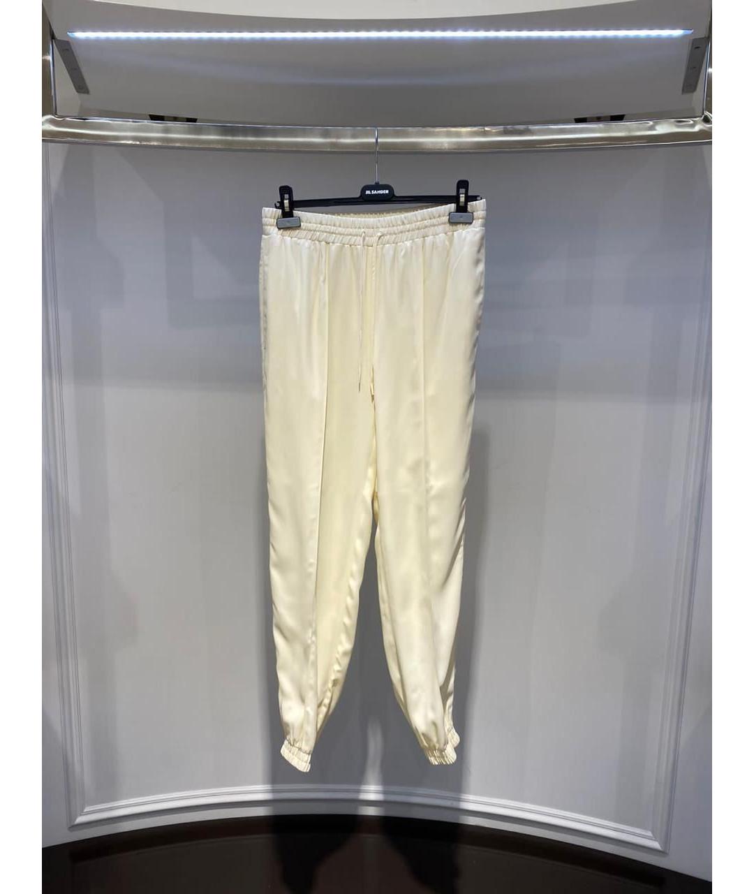 JIL SANDER Белые спортивные брюки и шорты, фото 3