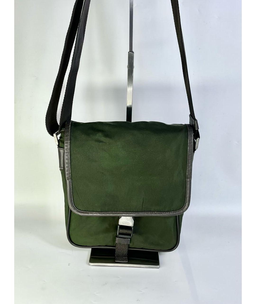 PRADA Зеленая сумка на плечо, фото 9