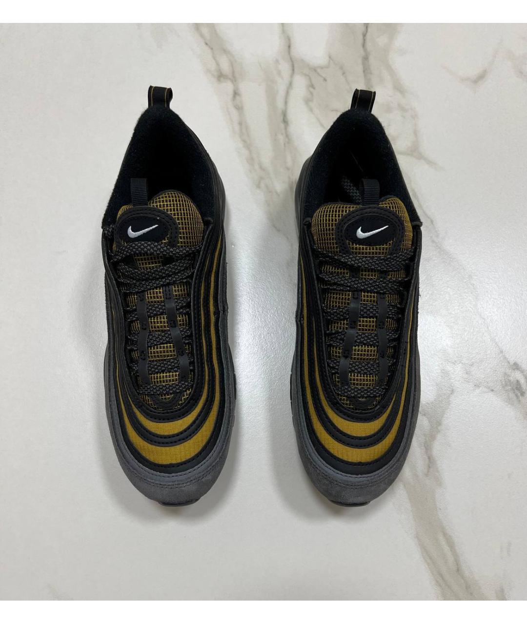 NIKE Черные низкие кроссовки / кеды, фото 2