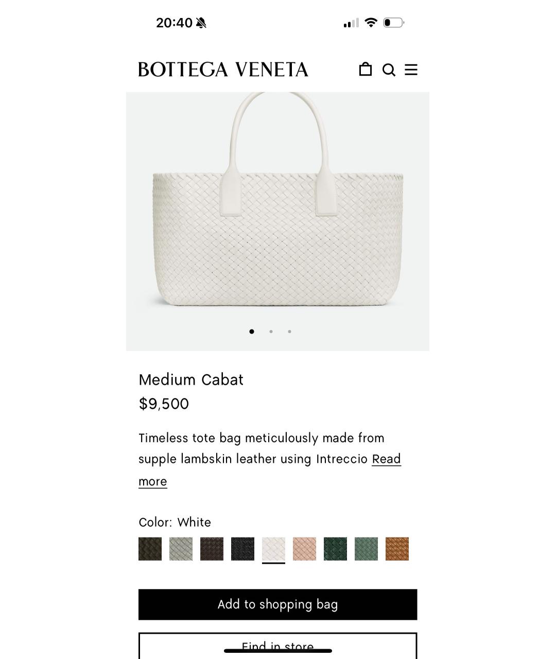 BOTTEGA VENETA Бежевая кожаная сумка тоут, фото 7