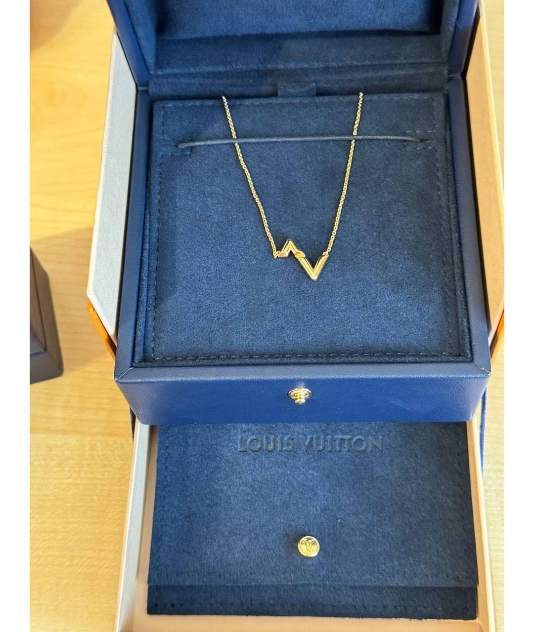 LOUIS VUITTON Золотой комплект из желтого золота, фото 4