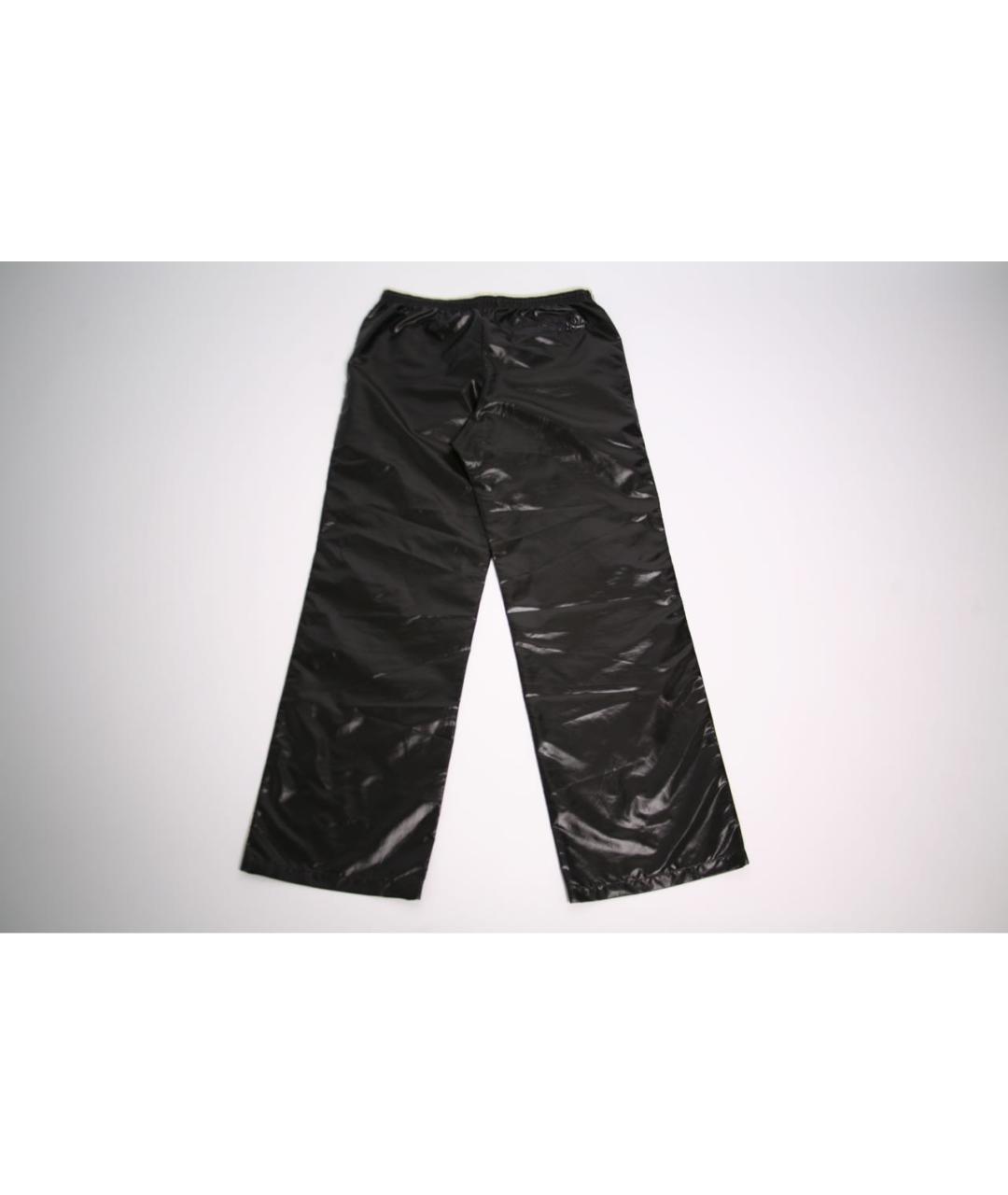 HERMES PRE-OWNED Черные полиэстеровые повседневные брюки, фото 2