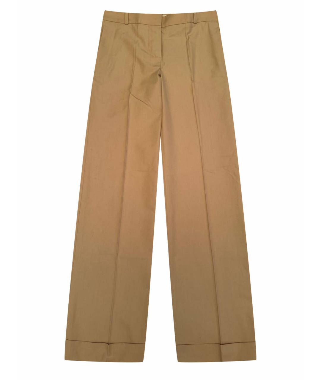 CHLOE Бежевые брюки широкие, фото 1