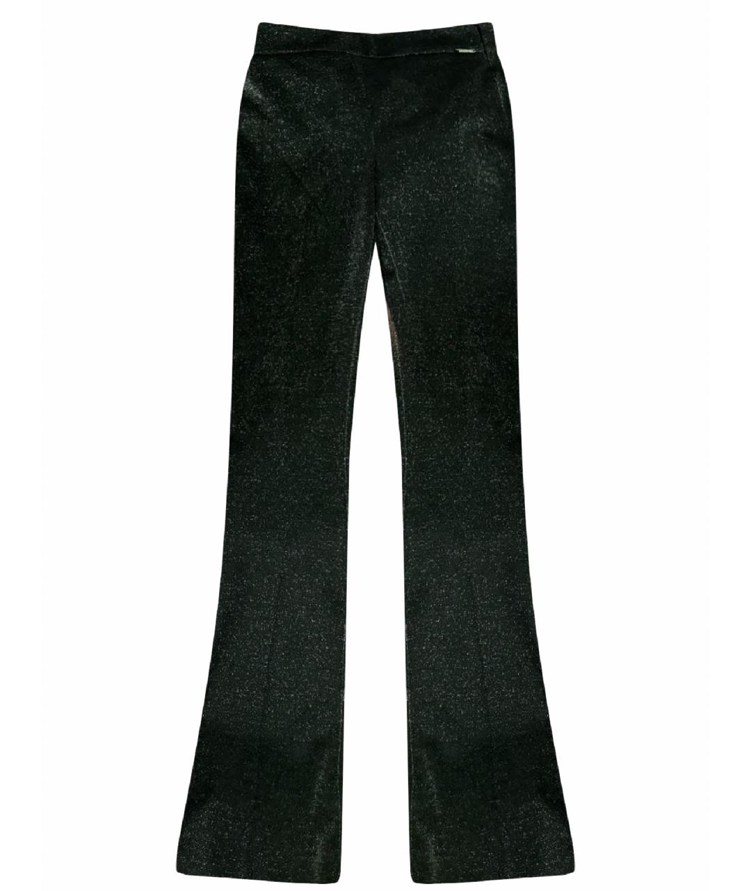 LIU JO Антрацитовые брюки широкие, фото 1