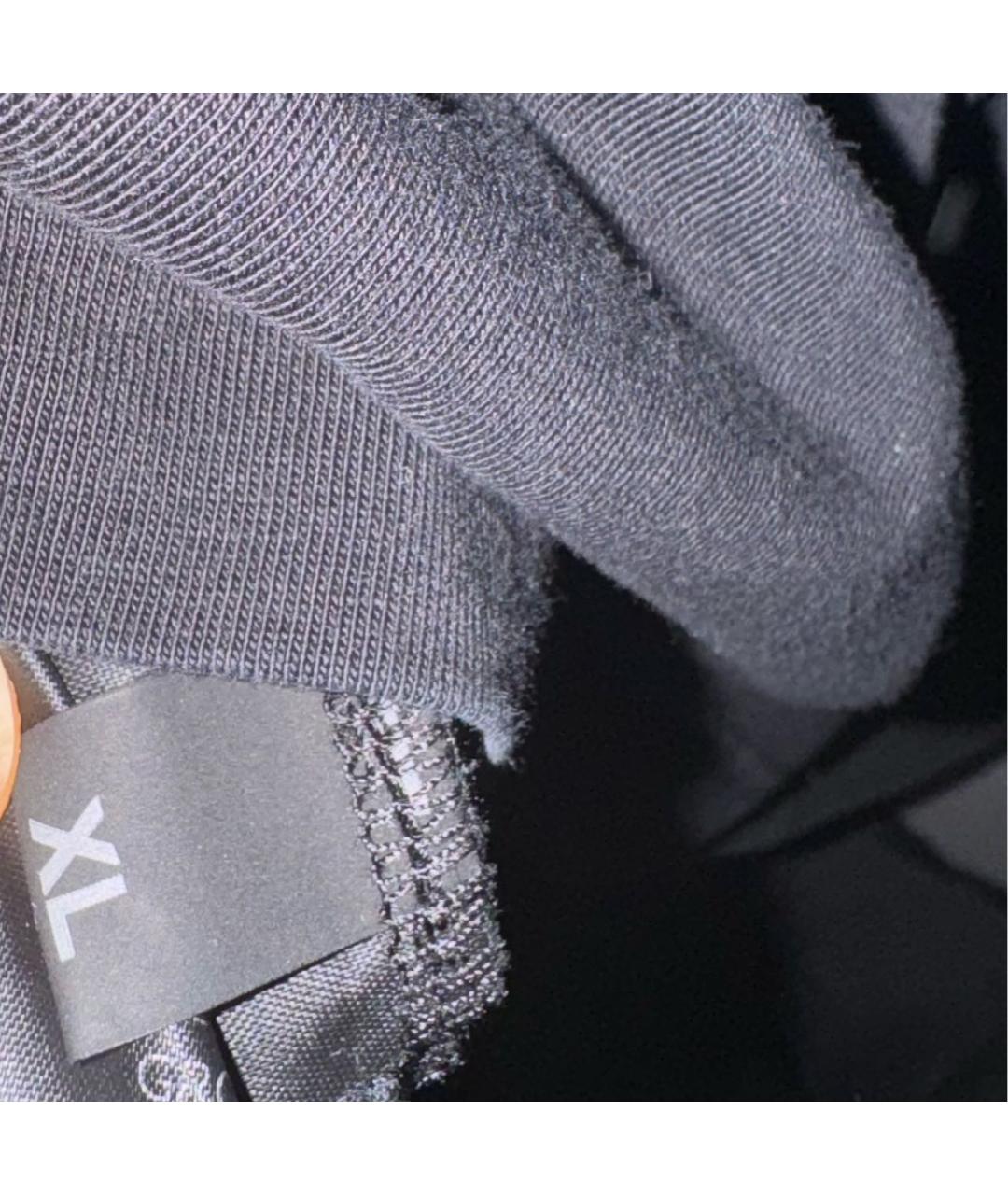 VETEMENTS Черная футболка, фото 3