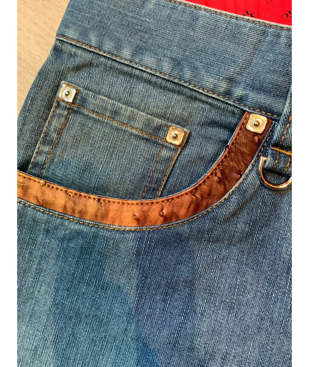 BILLIONAIRE Голубые прямые джинсы, фото 3
