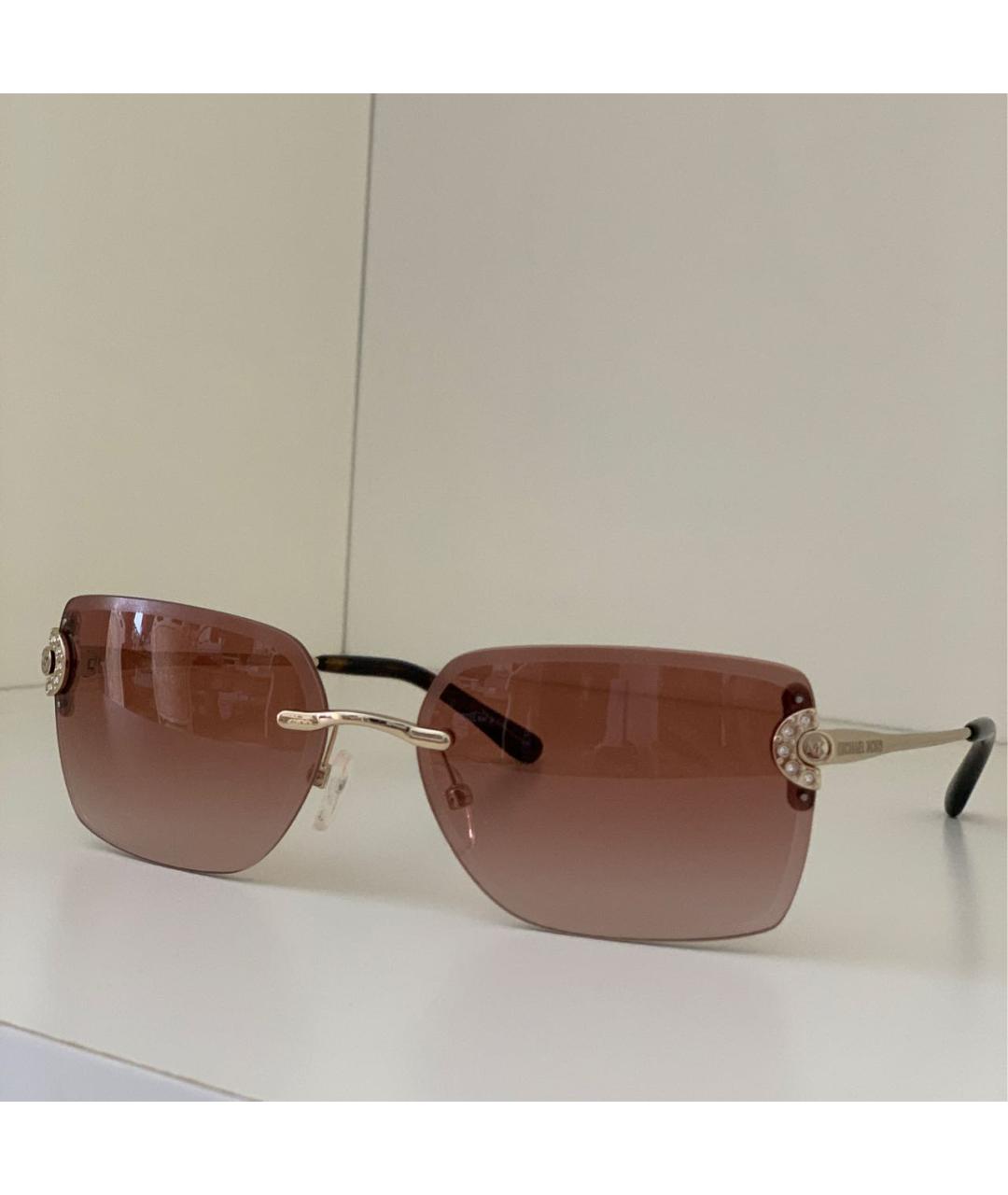 MICHAEL KORS Коричневые солнцезащитные очки, фото 2