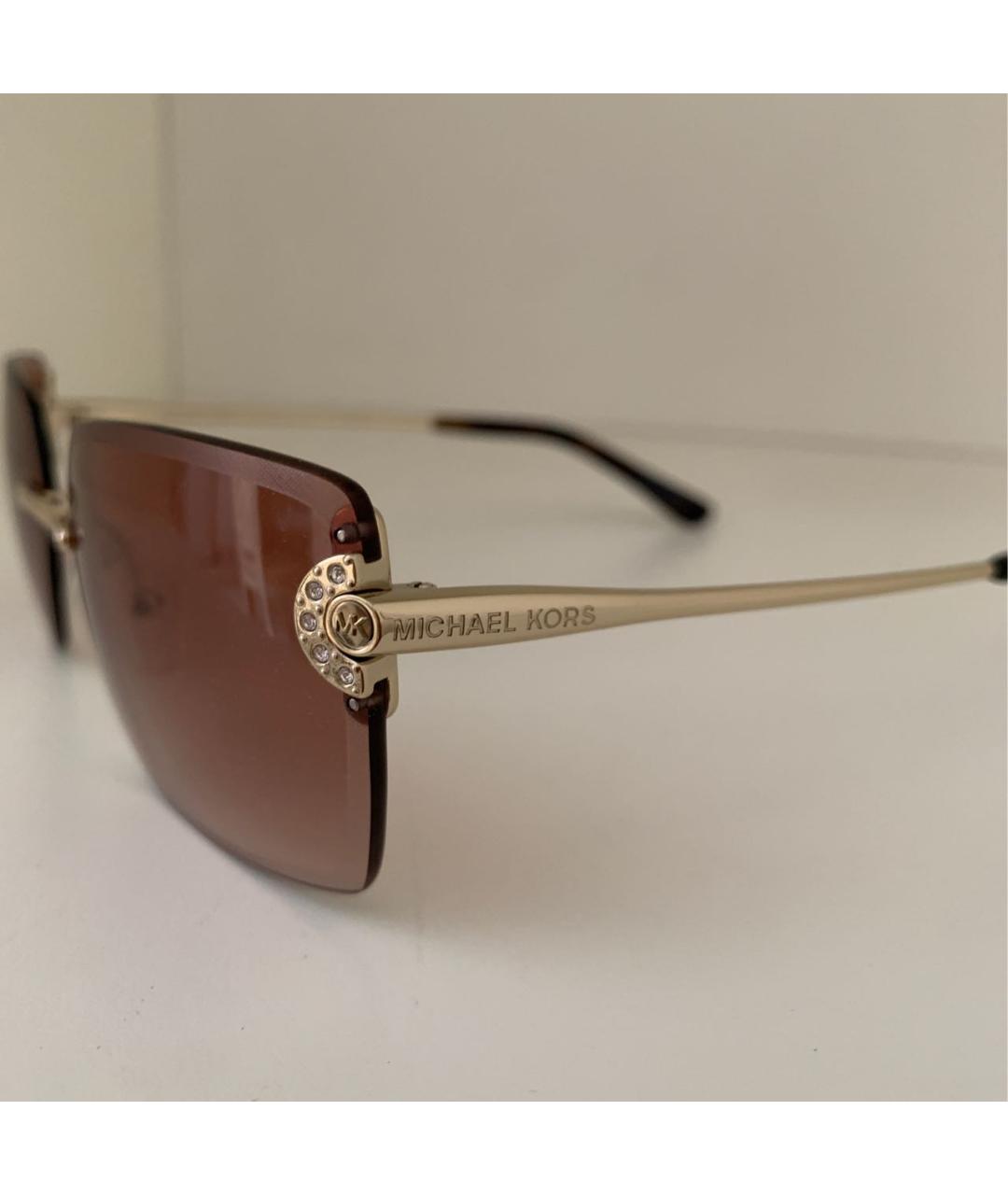 MICHAEL KORS Коричневые солнцезащитные очки, фото 3