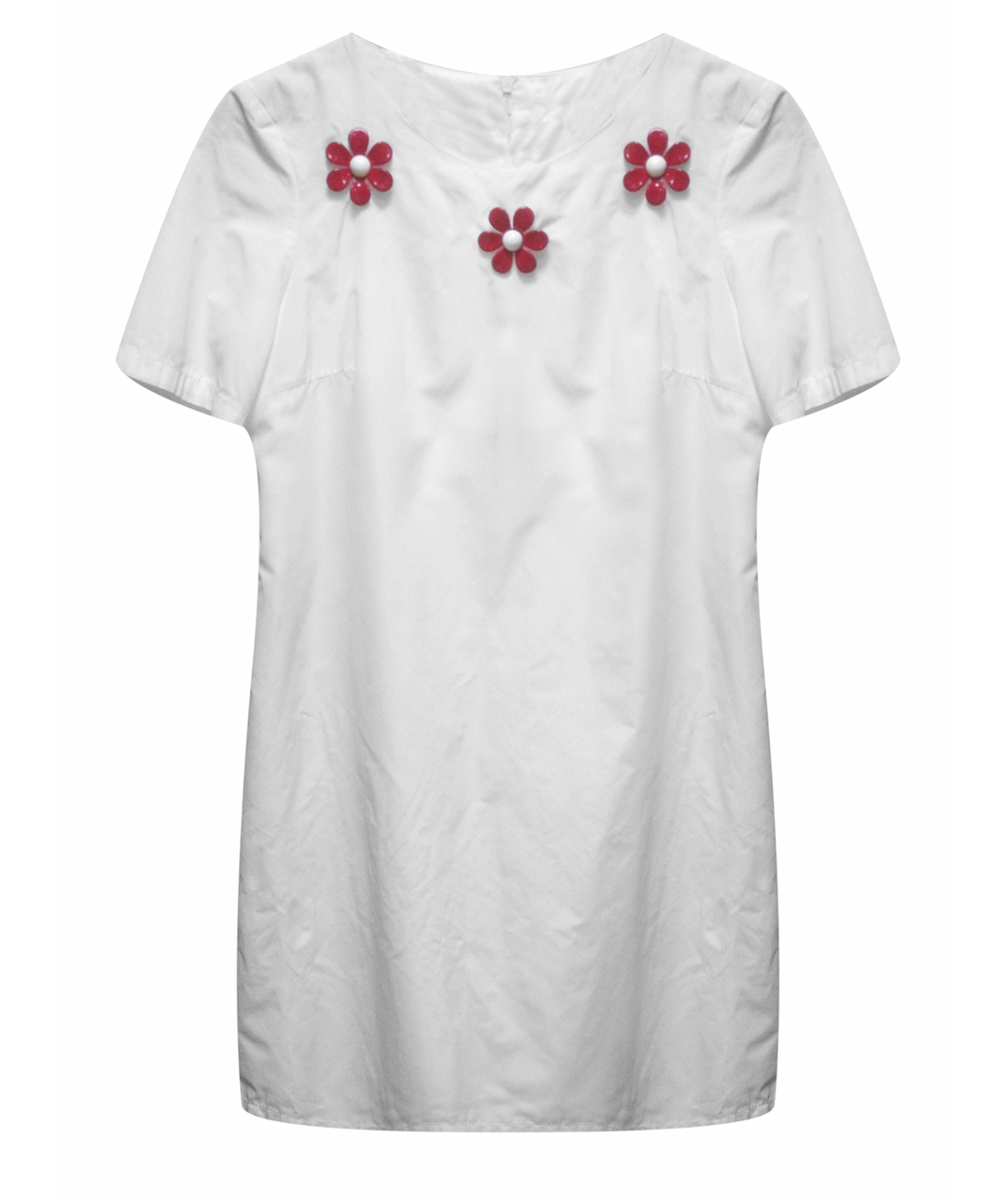 BLUGIRL Белое полиэстеровое платье, фото 1