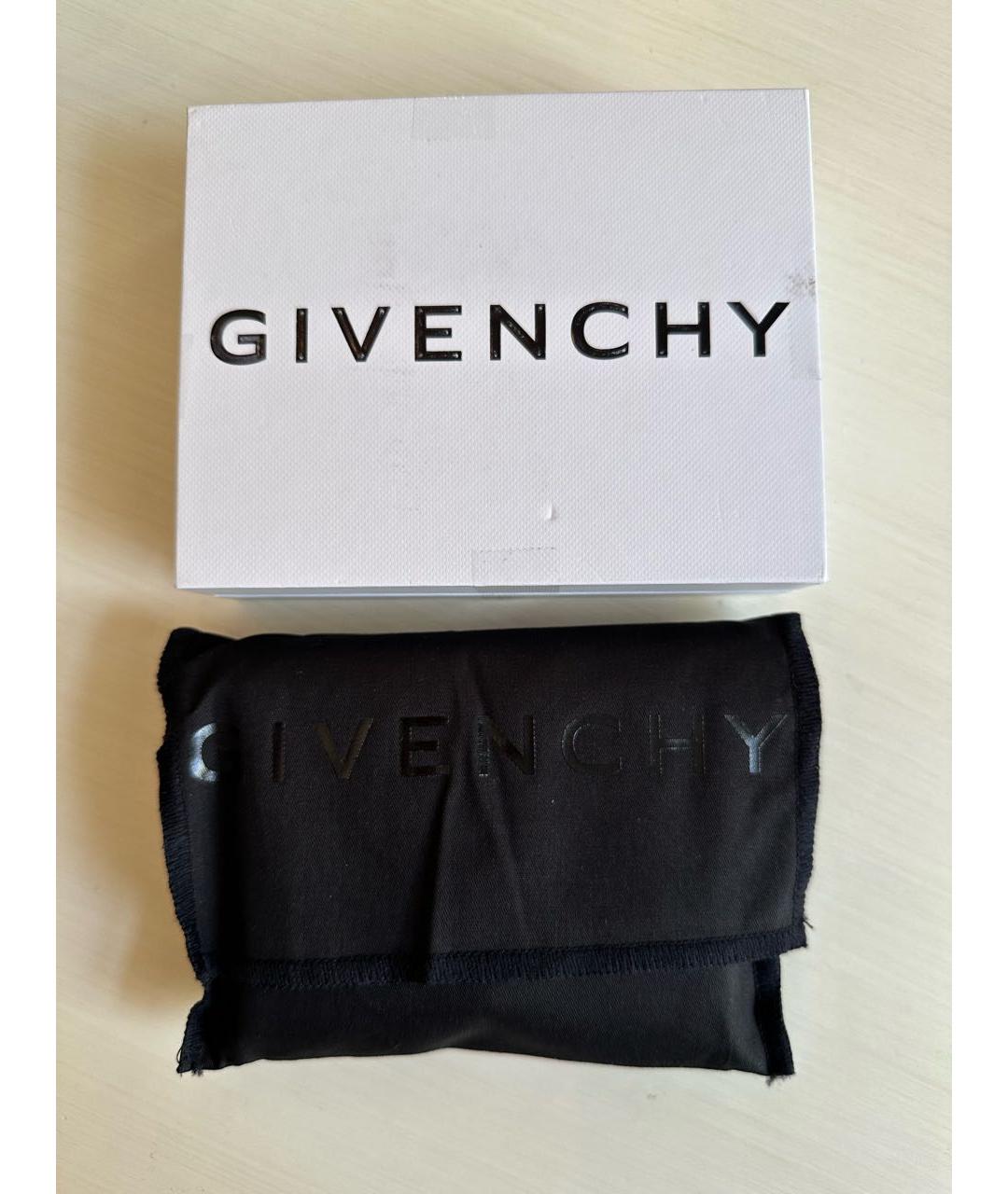 GIVENCHY Голубой кожаный кошелек, фото 6