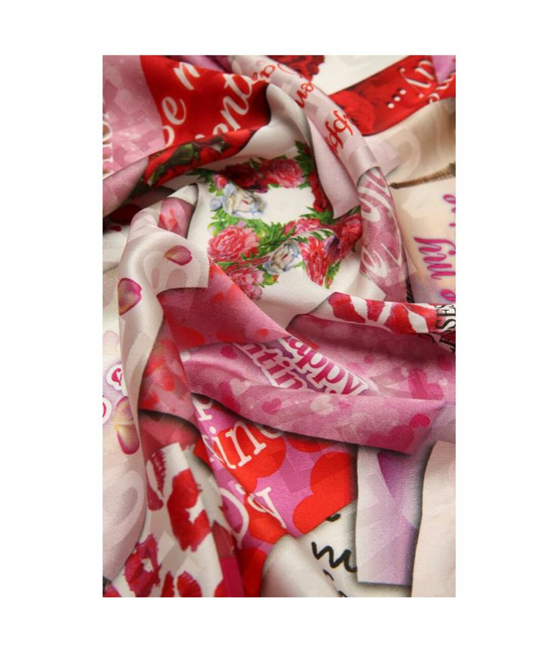 BALENCIAGA Мульти шелковый шарф, фото 2