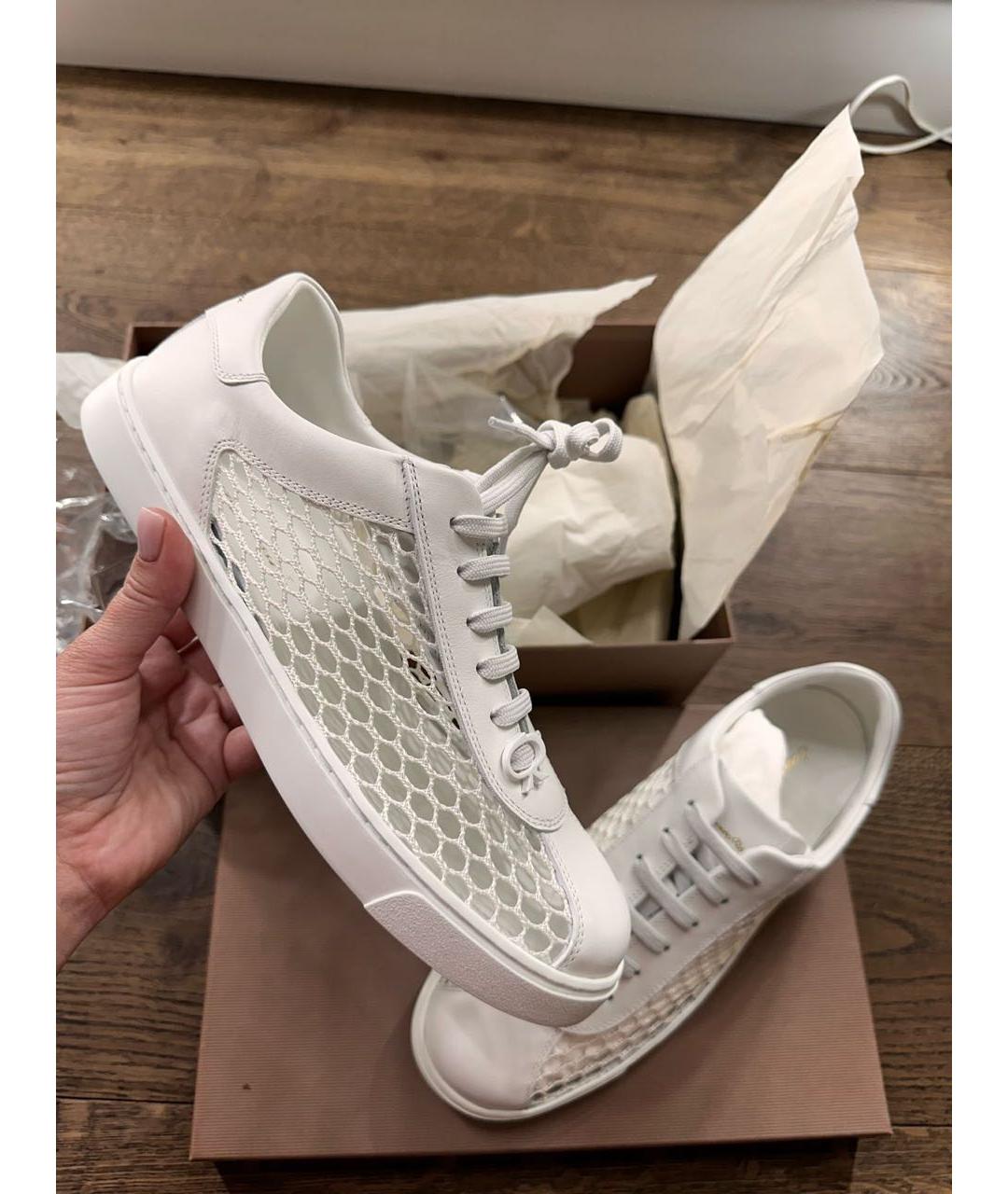 GIANVITO ROSSI Белые кеды, фото 2