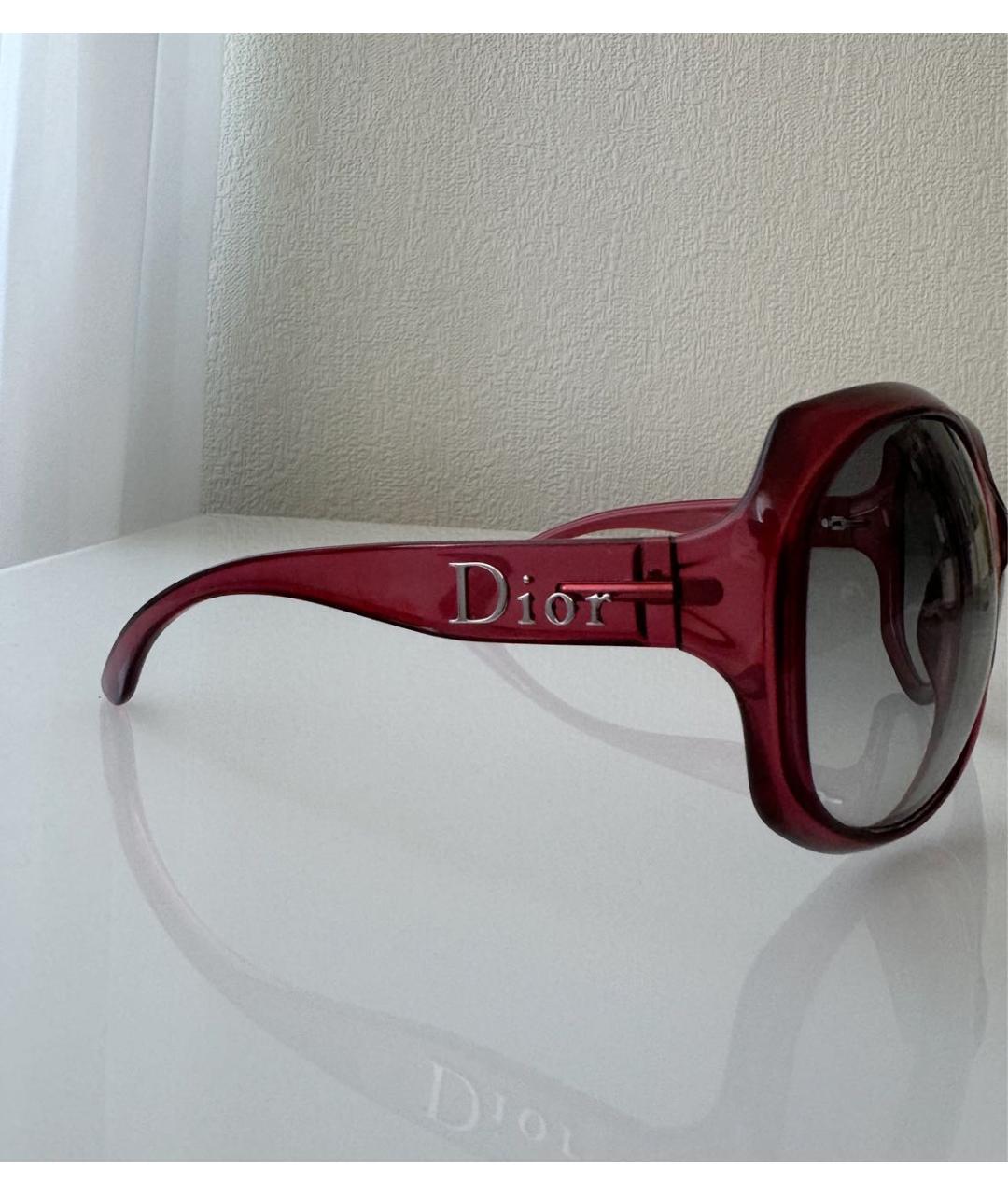 CHRISTIAN DIOR PRE-OWNED Розовые пластиковые солнцезащитные очки, фото 2