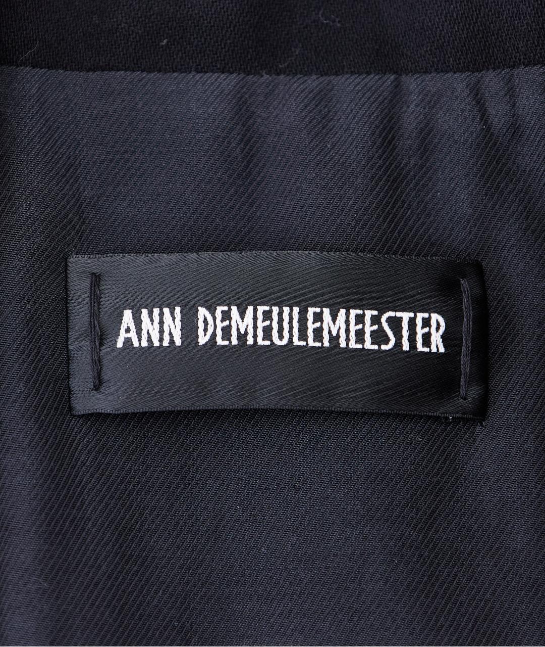 ANN DEMEULEMEESTER Черный жакет/пиджак, фото 5