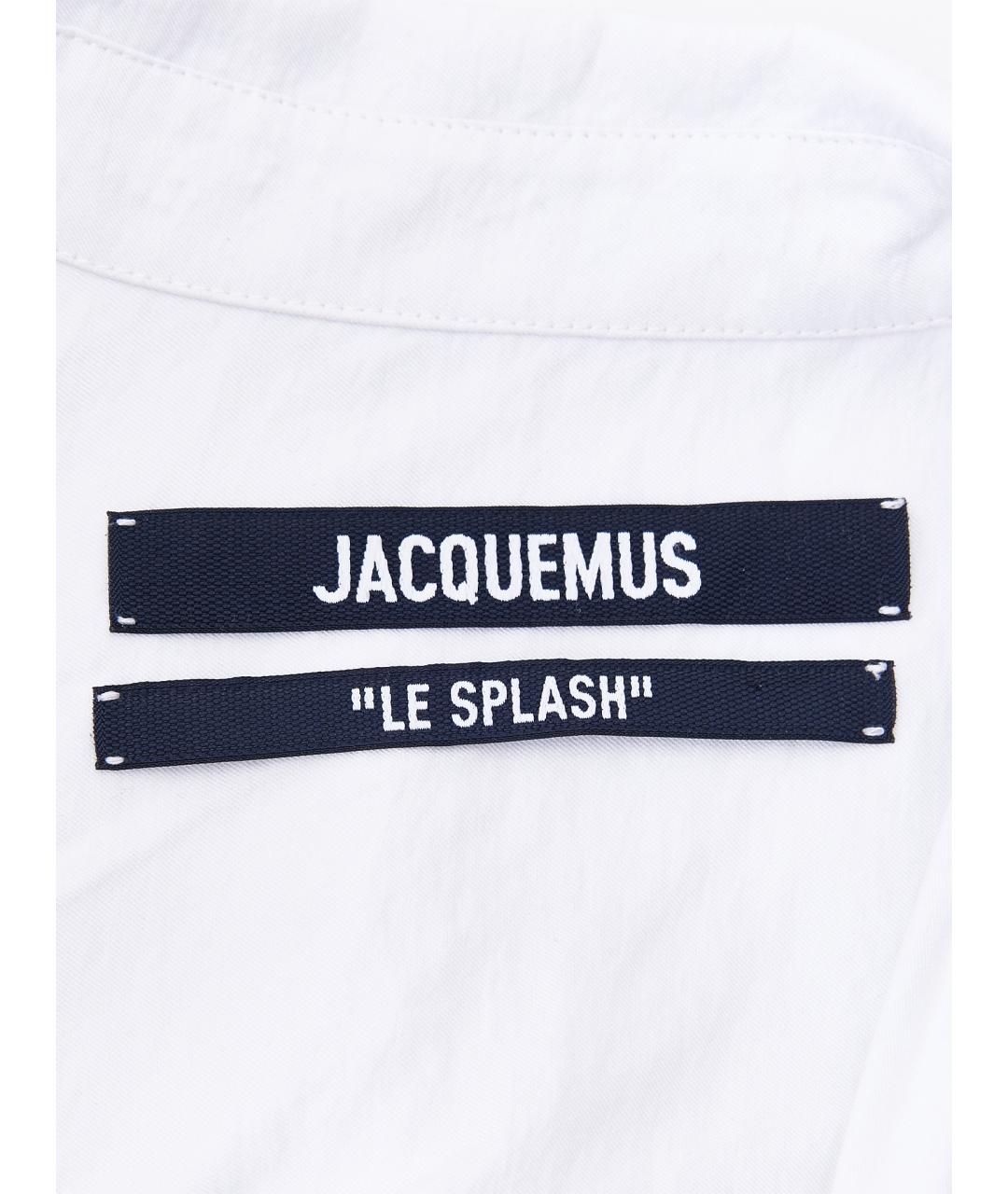 JACQUEMUS Белая блузы, фото 4