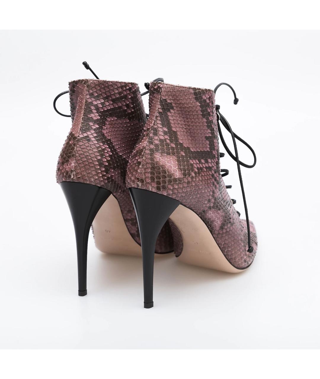 MIU MIU Кожаные ботильоны, фото 3