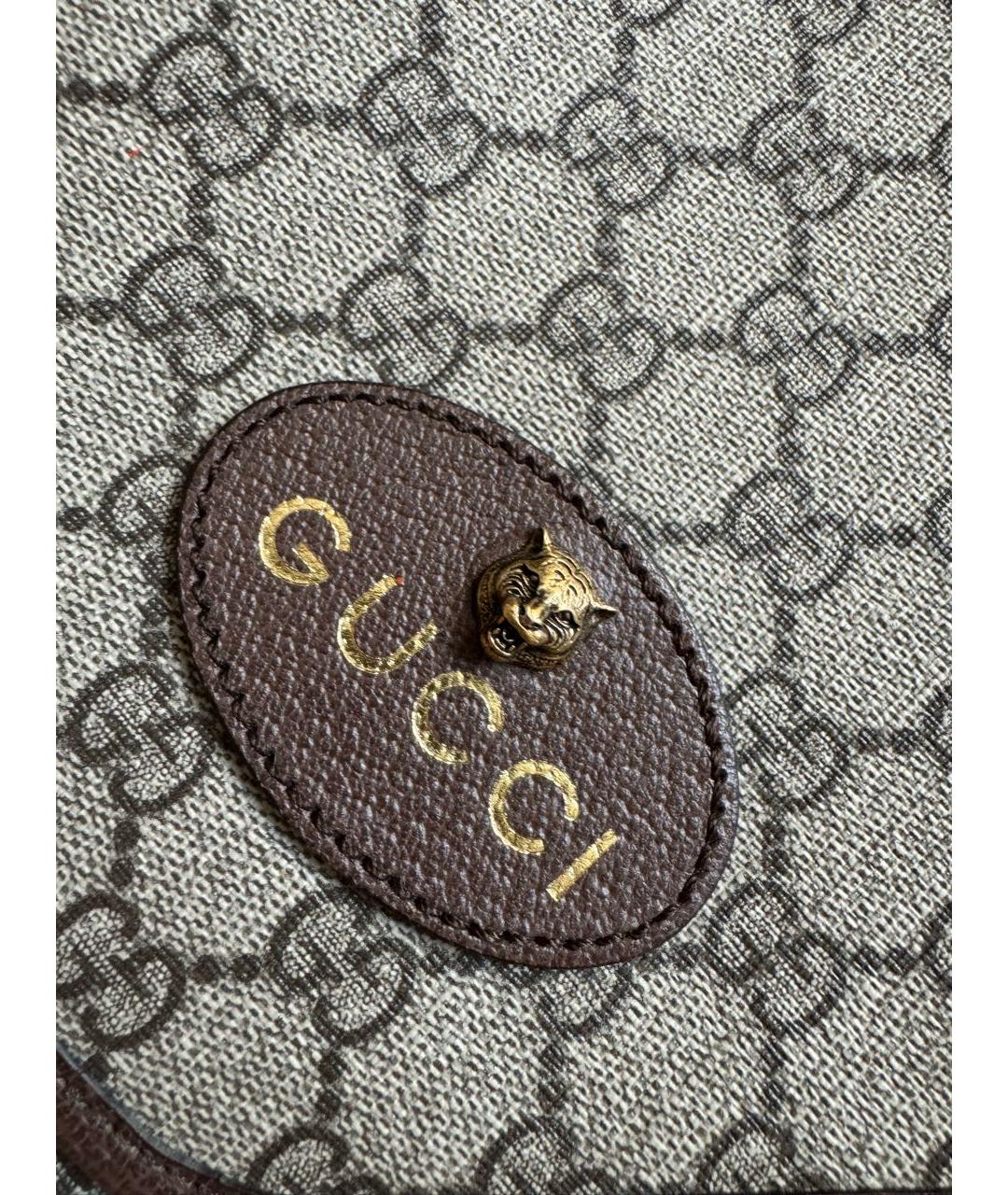 GUCCI Коричневая сумка на плечо, фото 2