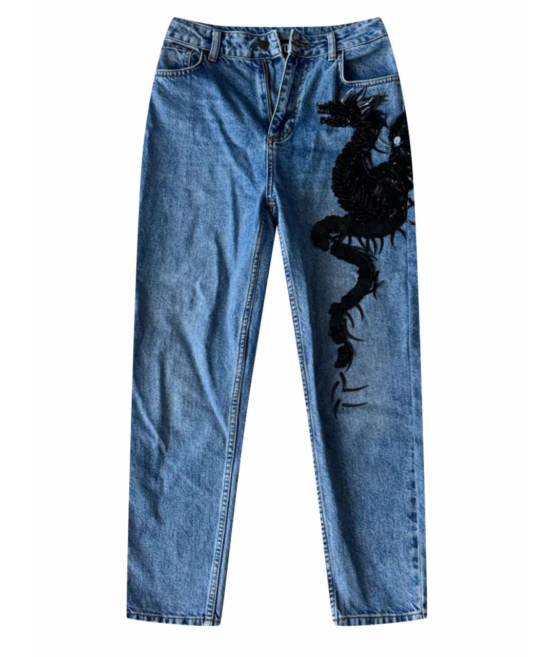 DALOOD Синие джинсы слим, фото 1