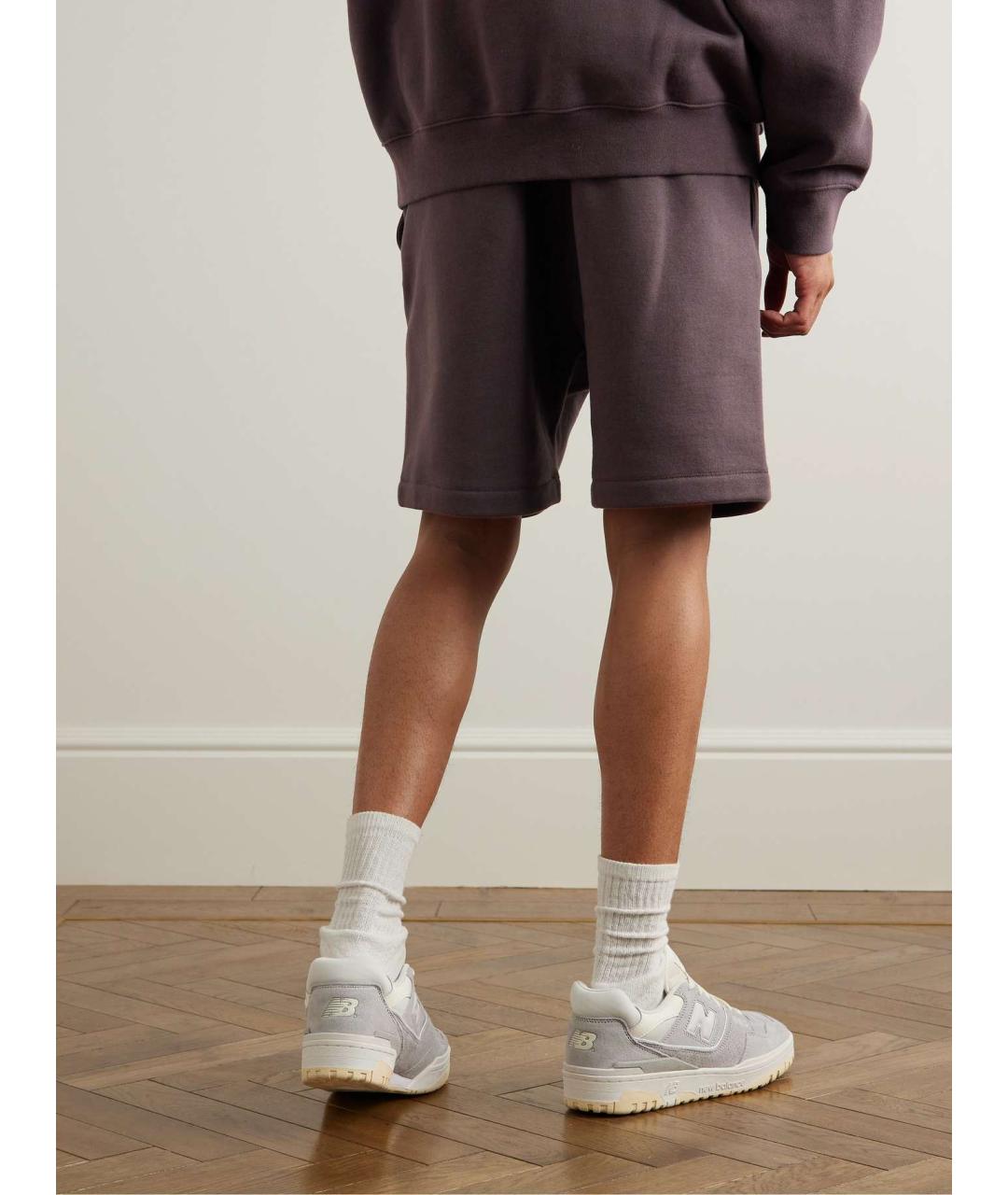 FEAR OF GOD ESSENTIALS Бордовые хлопковые шорты, фото 4