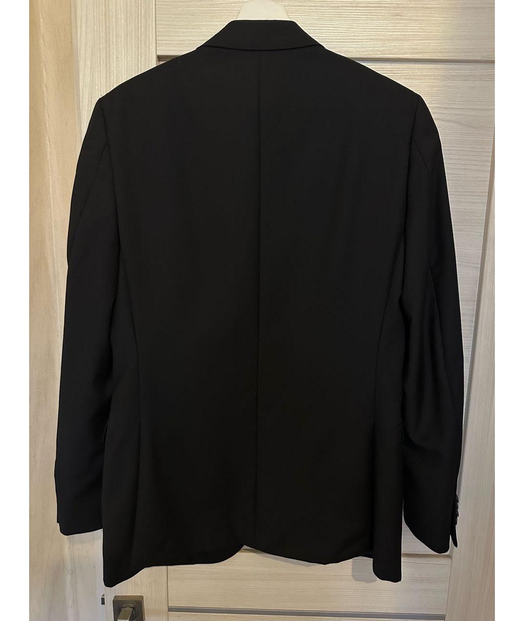 ZZEGNA Черный шерстяной пиджак, фото 2
