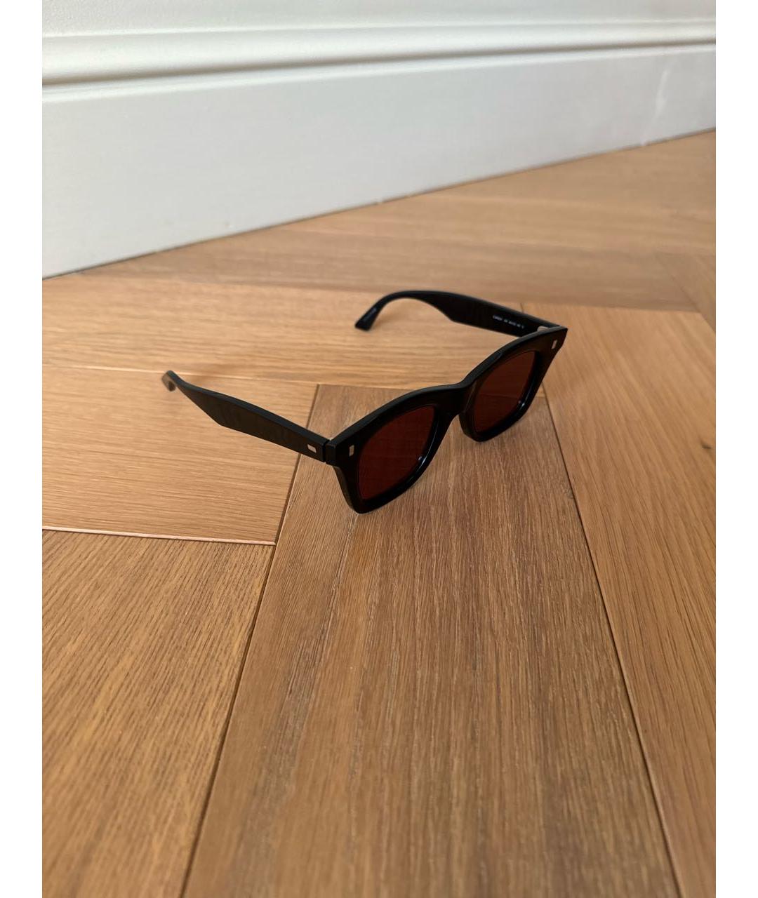 CELINE Черные пластиковые солнцезащитные очки, фото 3