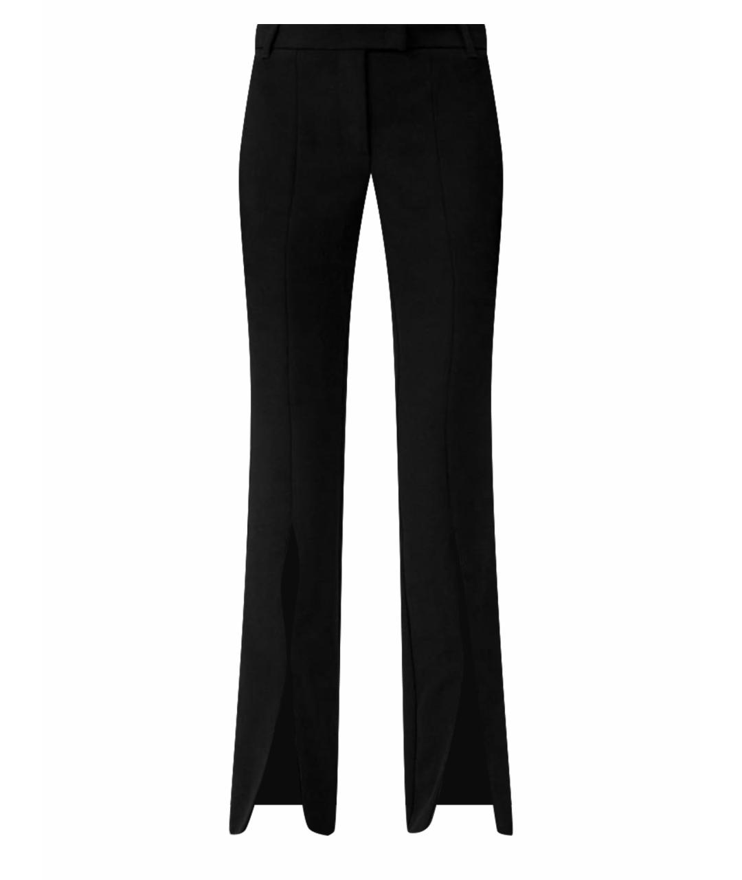VERSACE JEANS COUTURE Черные прямые брюки, фото 1