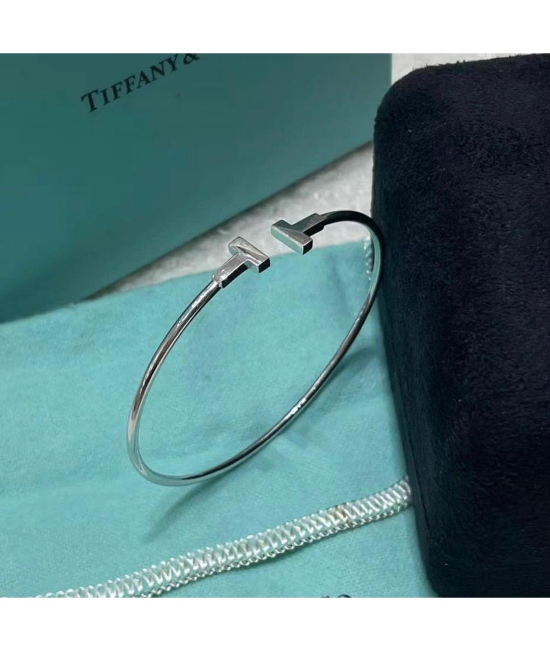 TIFFANY&CO Белый браслет из белого золота, фото 2