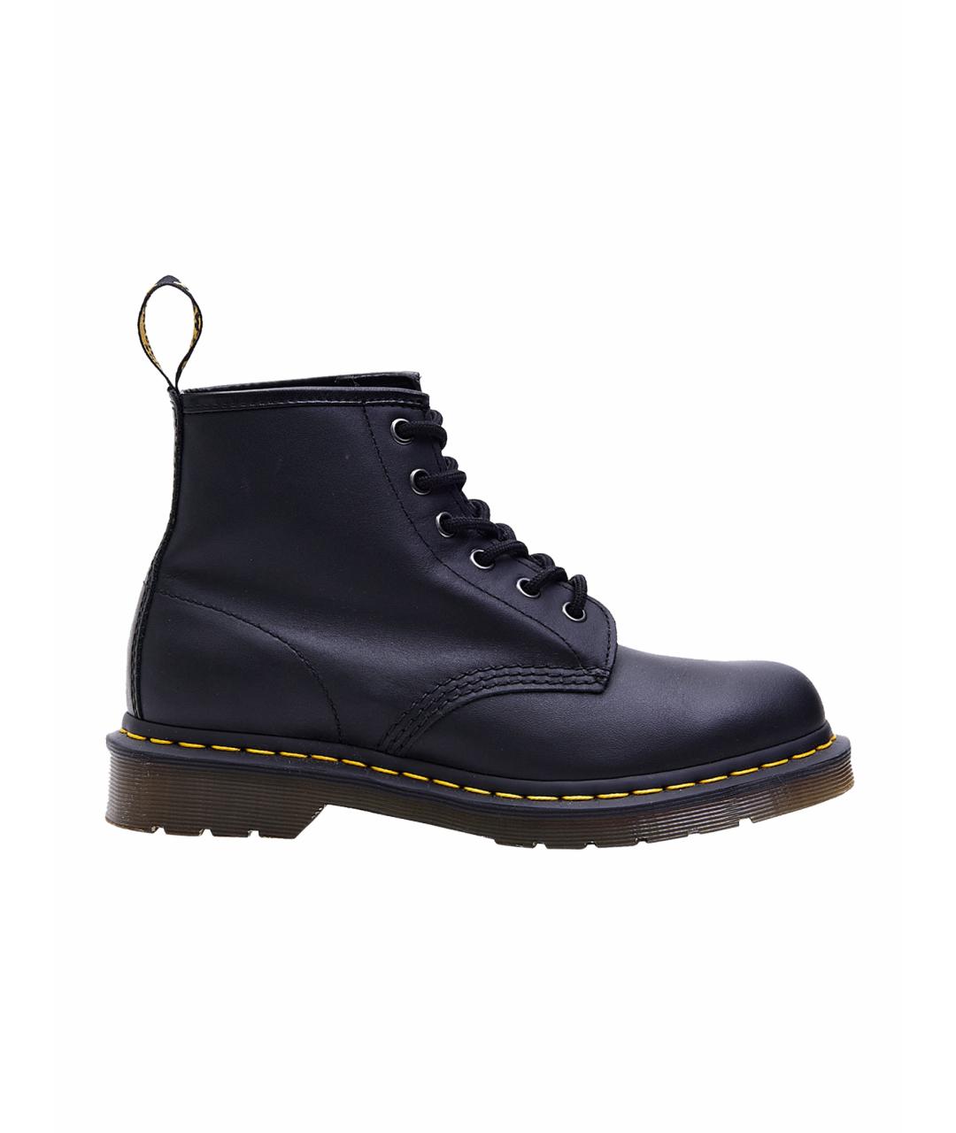 DR. MARTENS Черные кожаные ботинки, фото 1