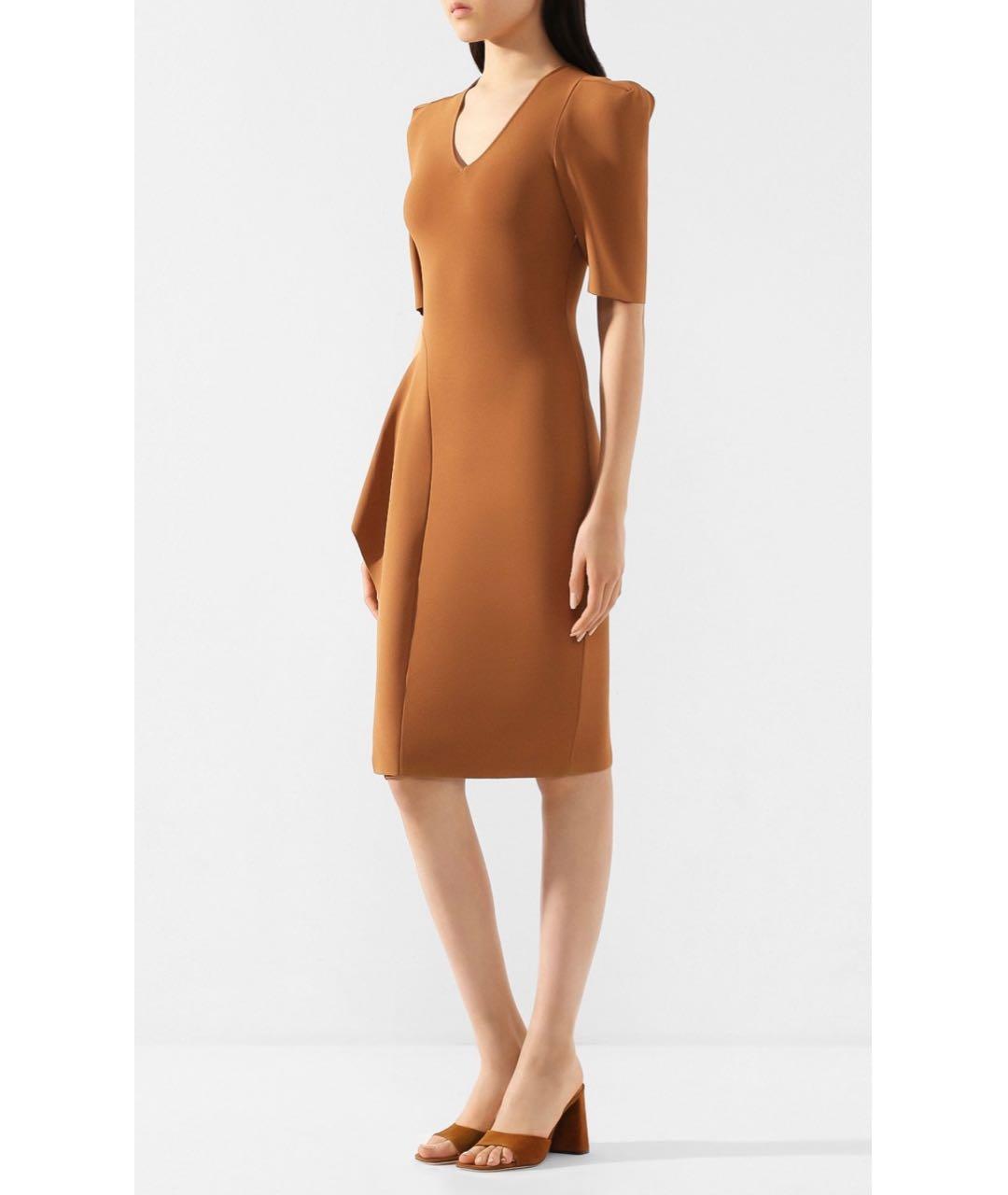STELLA MCCARTNEY Коричневое повседневное платье, фото 3