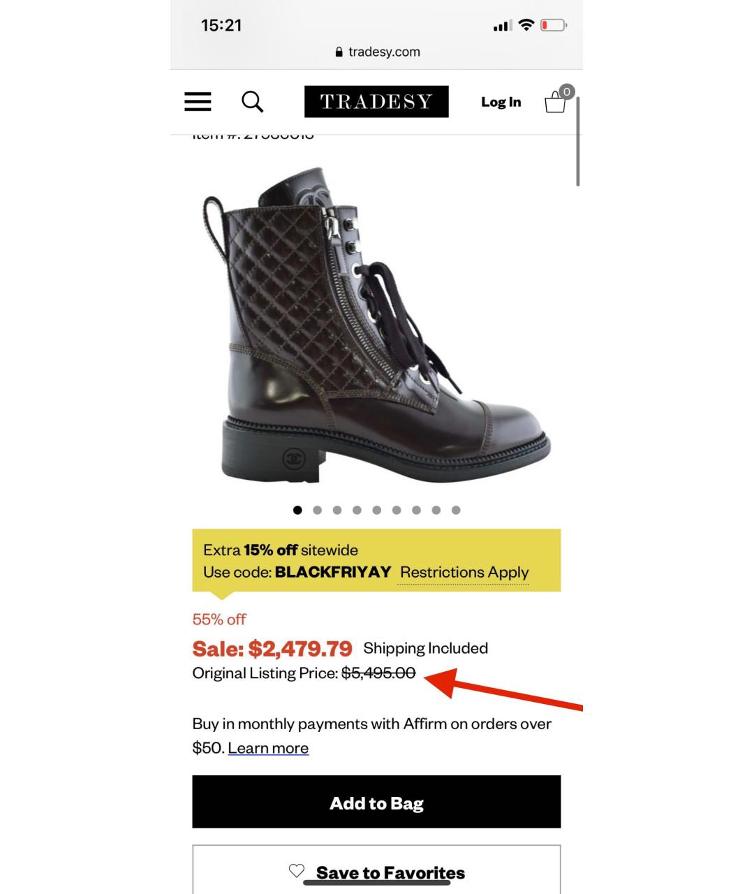 CHANEL Черные кожаные ботинки, фото 2
