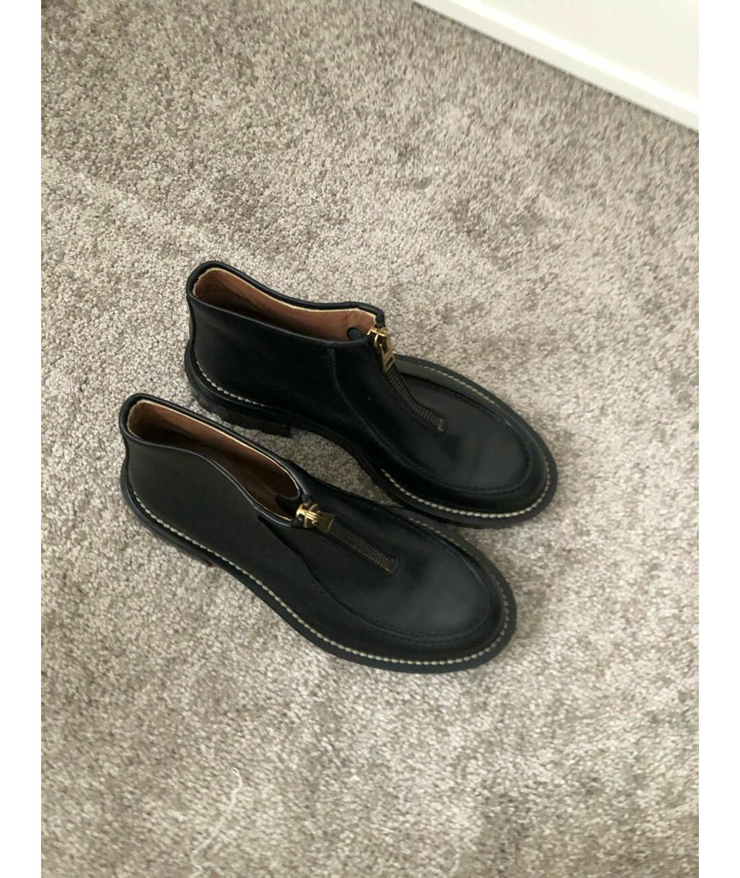 MARNI Черные кожаные ботинки, фото 6