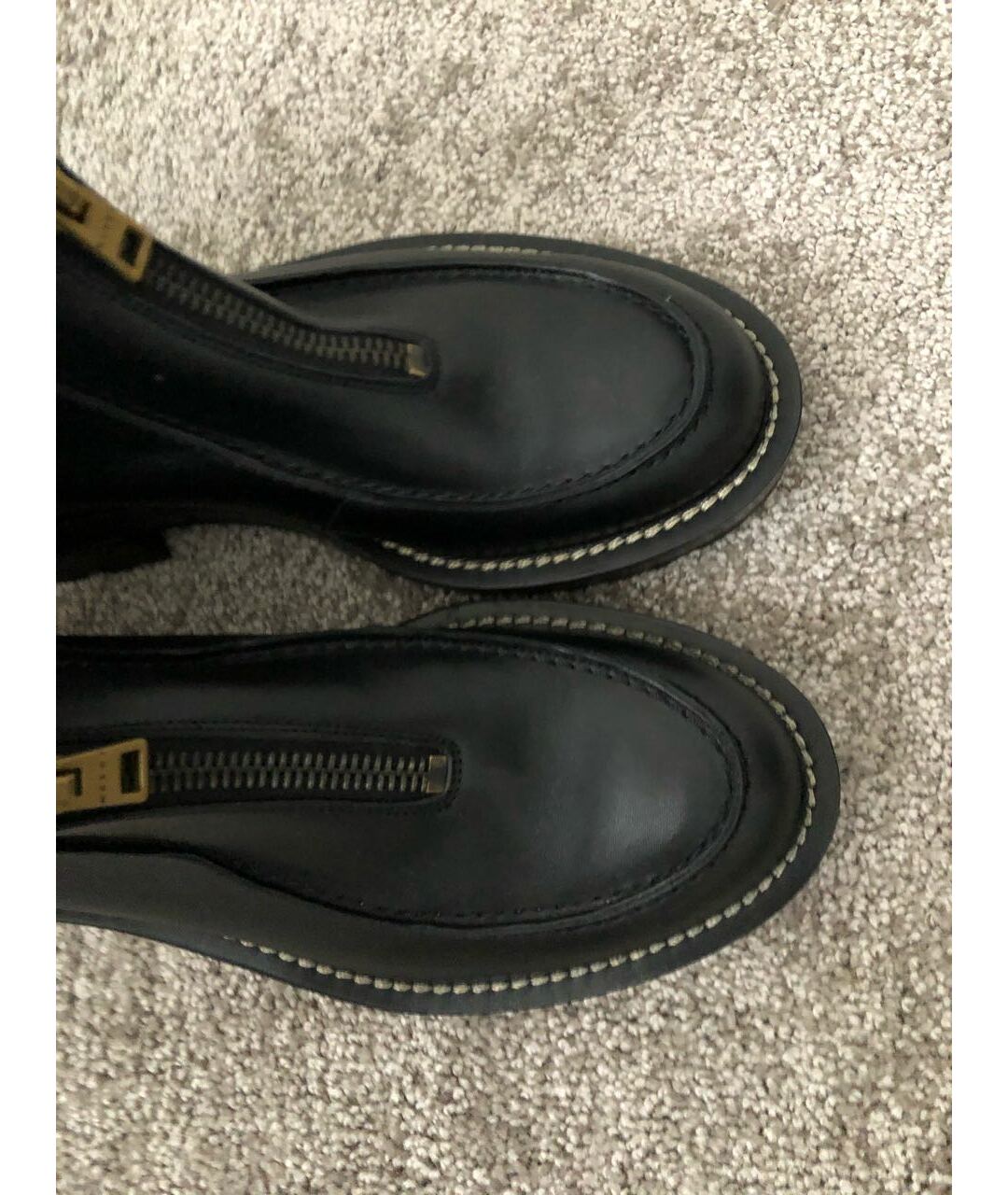 MARNI Черные кожаные ботинки, фото 5