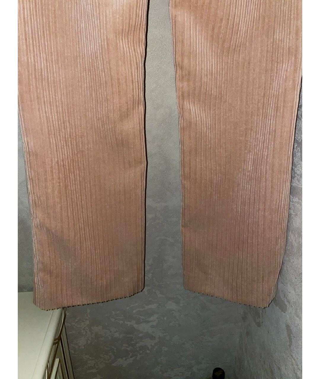 ISABEL MARANT Розовые прямые брюки, фото 4