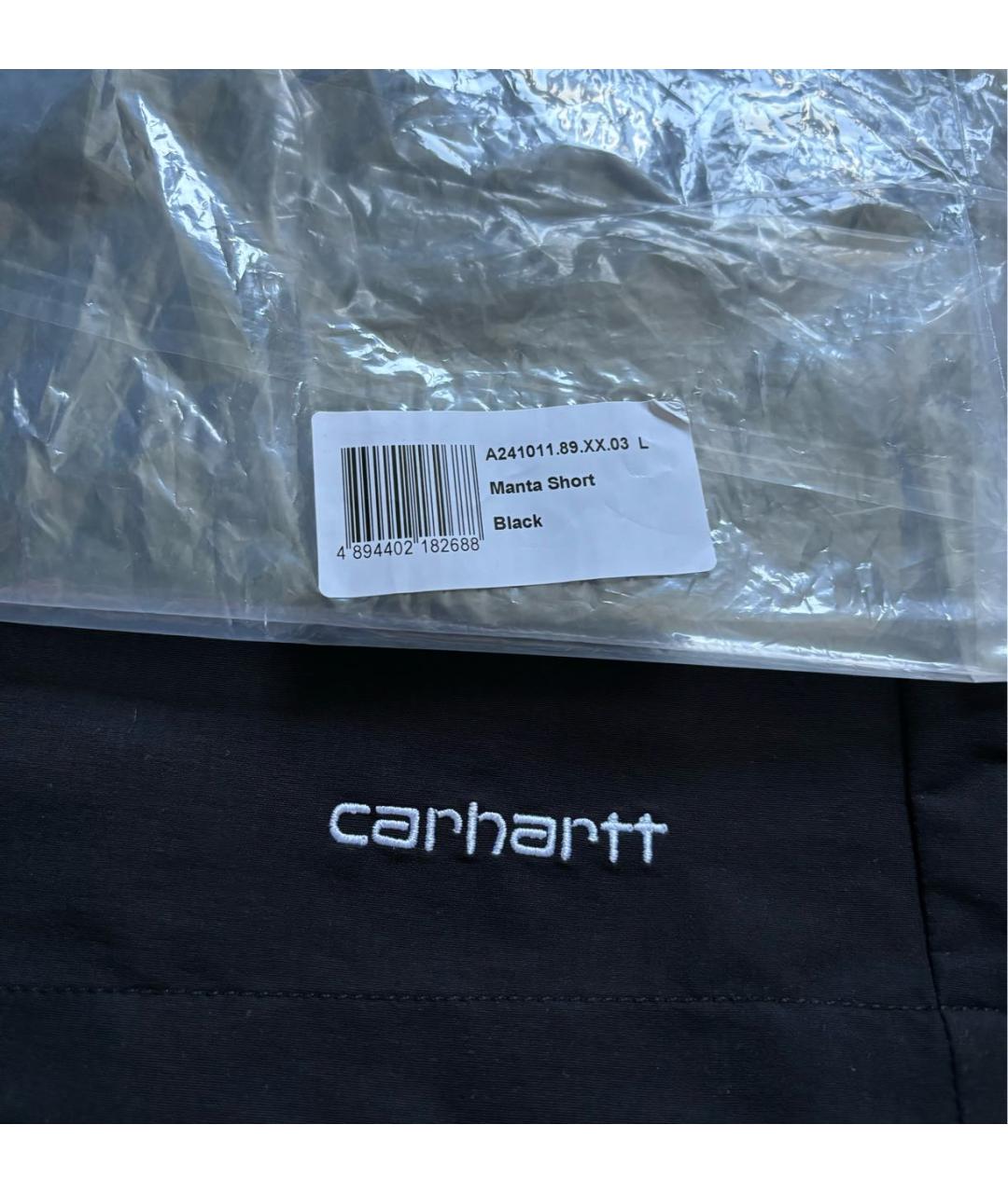 CARHARTT WIP Черные шорты, фото 5